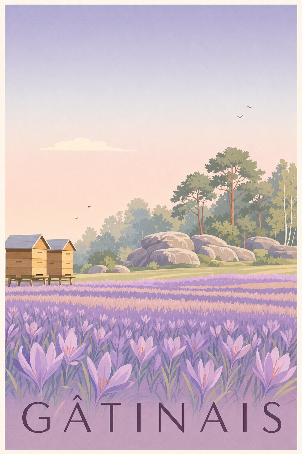 Affiche du Gâtinais - Poster de Montargis