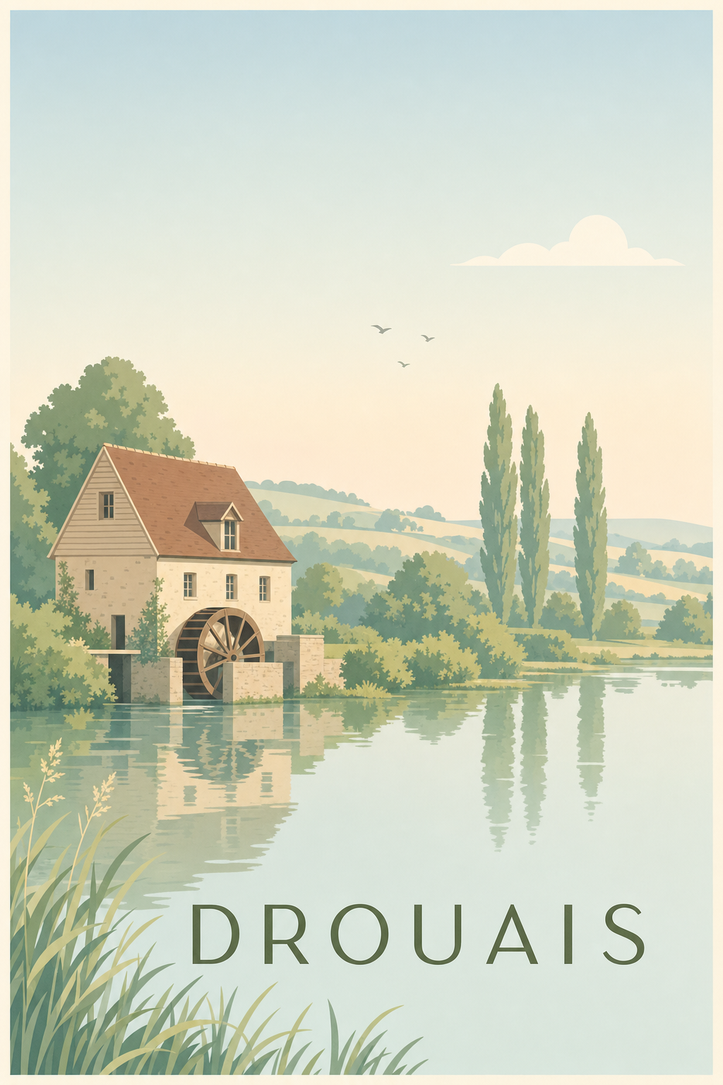 Affiche du Drouais - Poster de Dreux