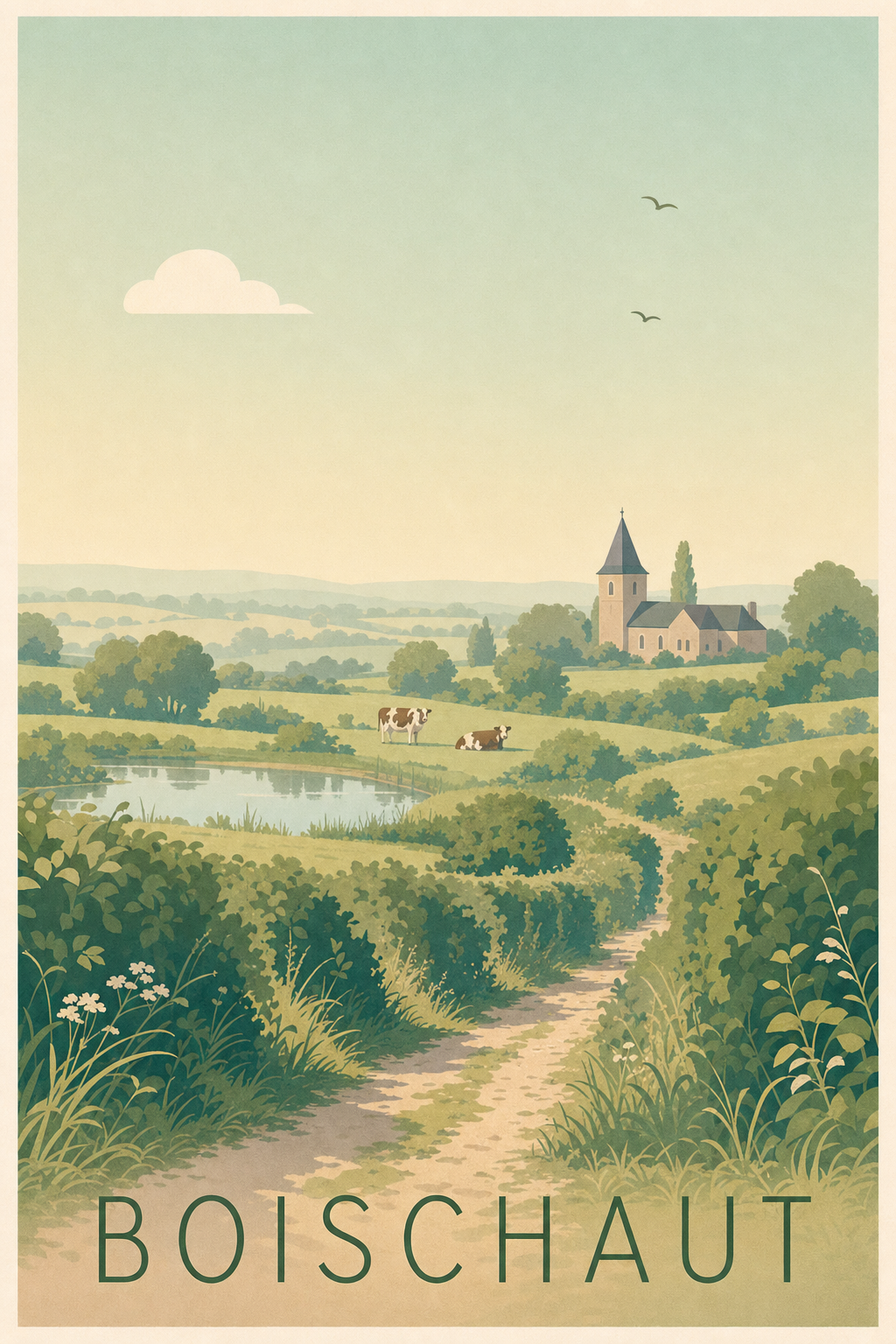 Affiche du Boischaut - Poster de Nohant