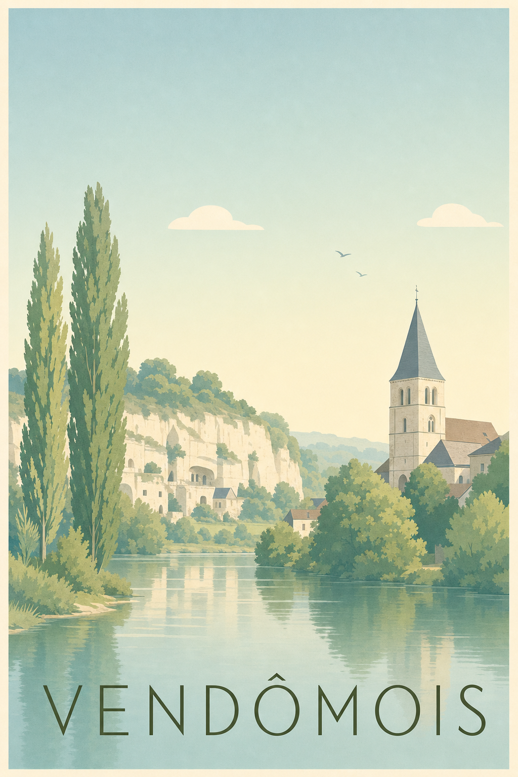 Affiche du Vendômois - Poster de Vendôme