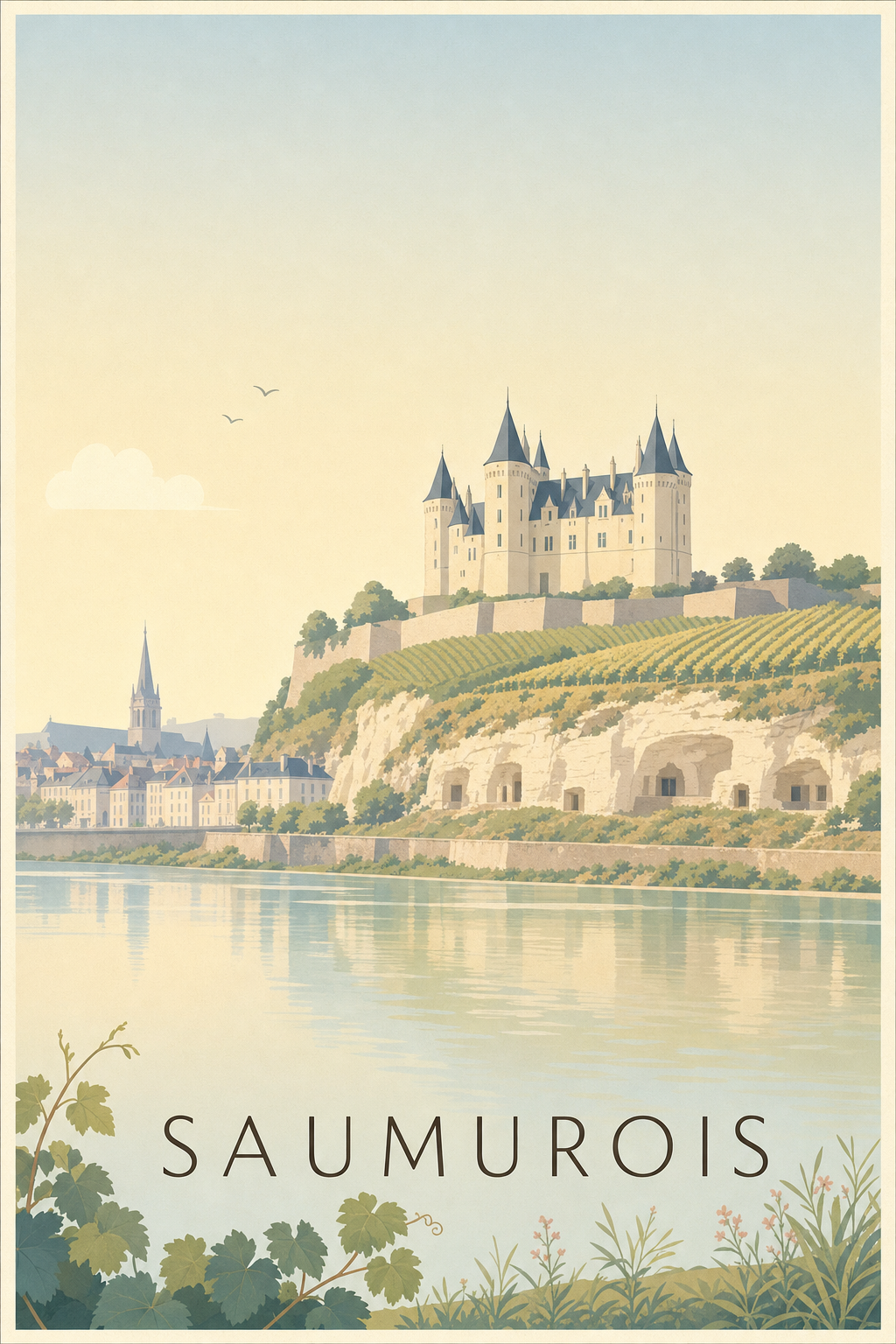 Affiche du Saumurois - Poster de Saumur