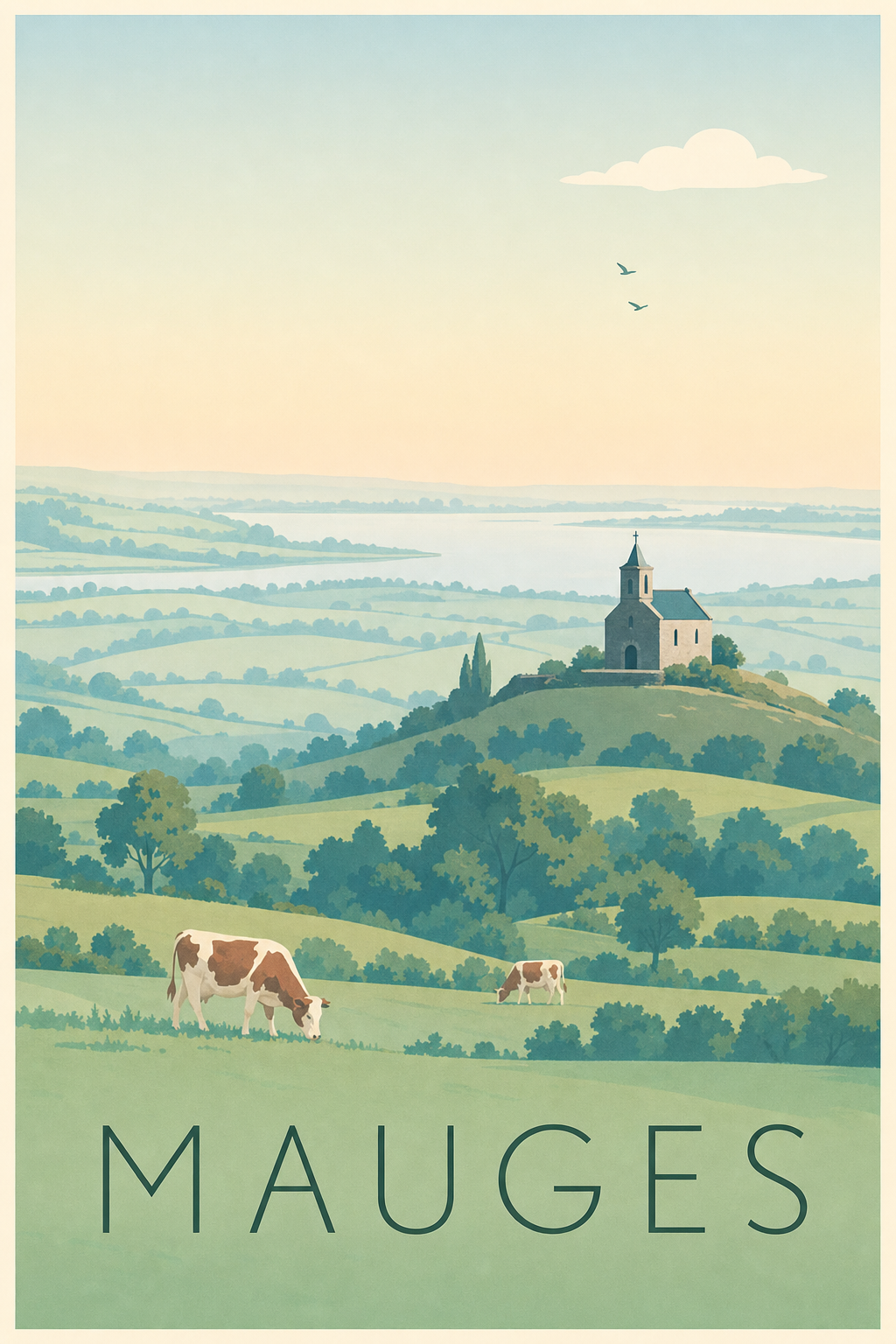 Affiche des Mauges - Poster de Cholet