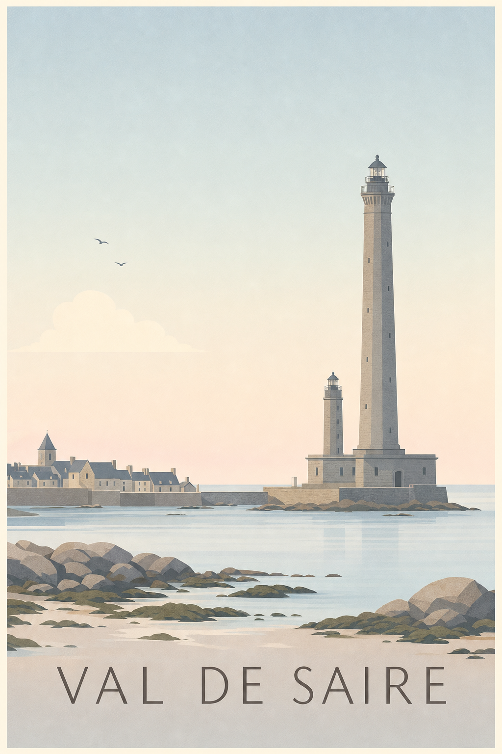 Affiche du Val de Saire - Poster de Barfleur