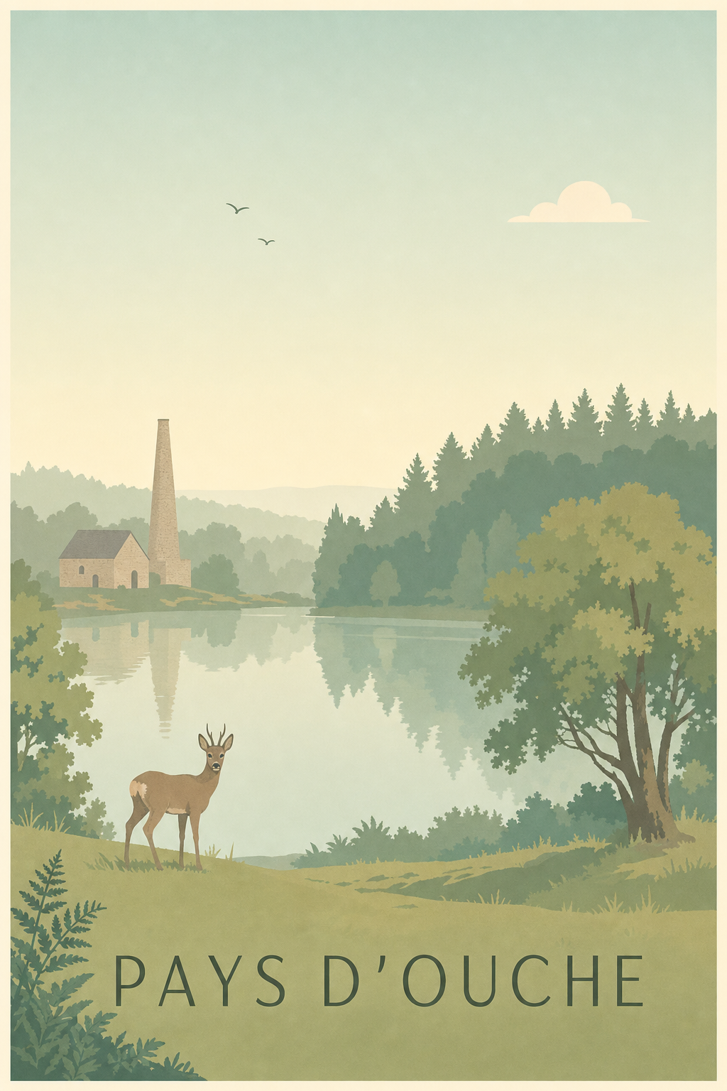 Affiche du Pays d'Ouche - Poster de L'Aigle