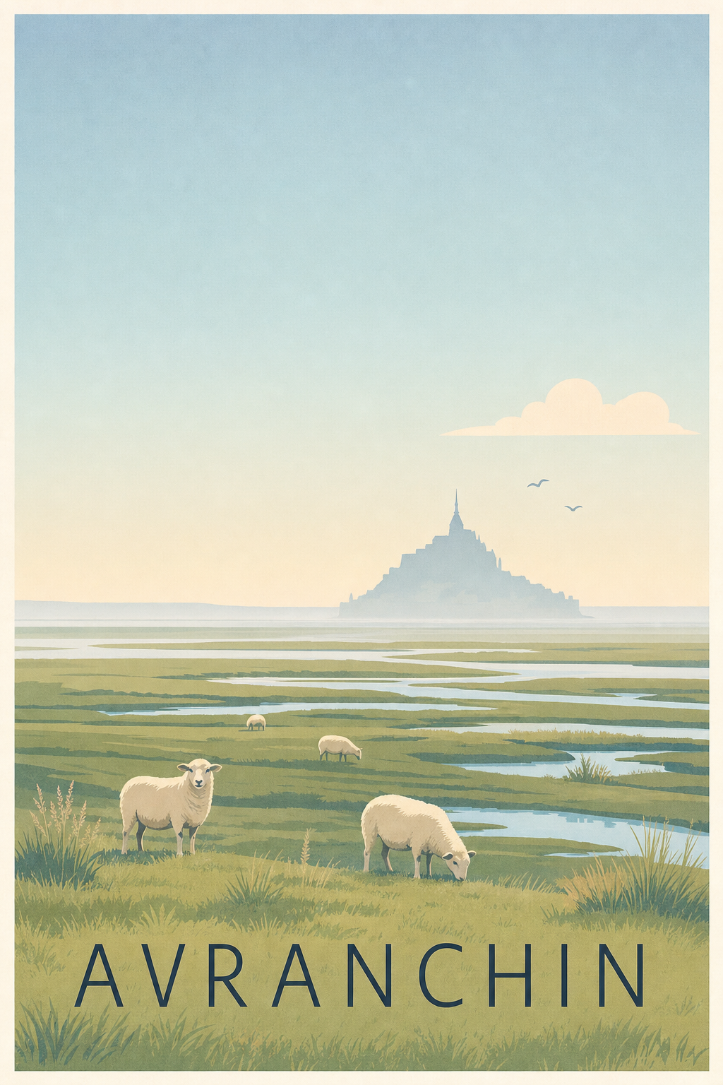 Affiche de l'Avranchin - Poster d'Avranches