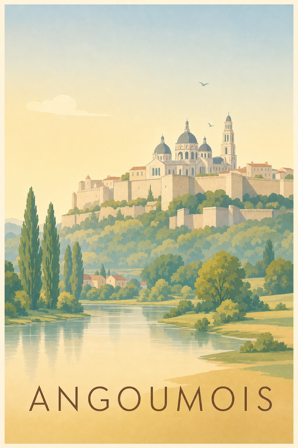Affiche de l'Angoumois - Poster d'Angoulême