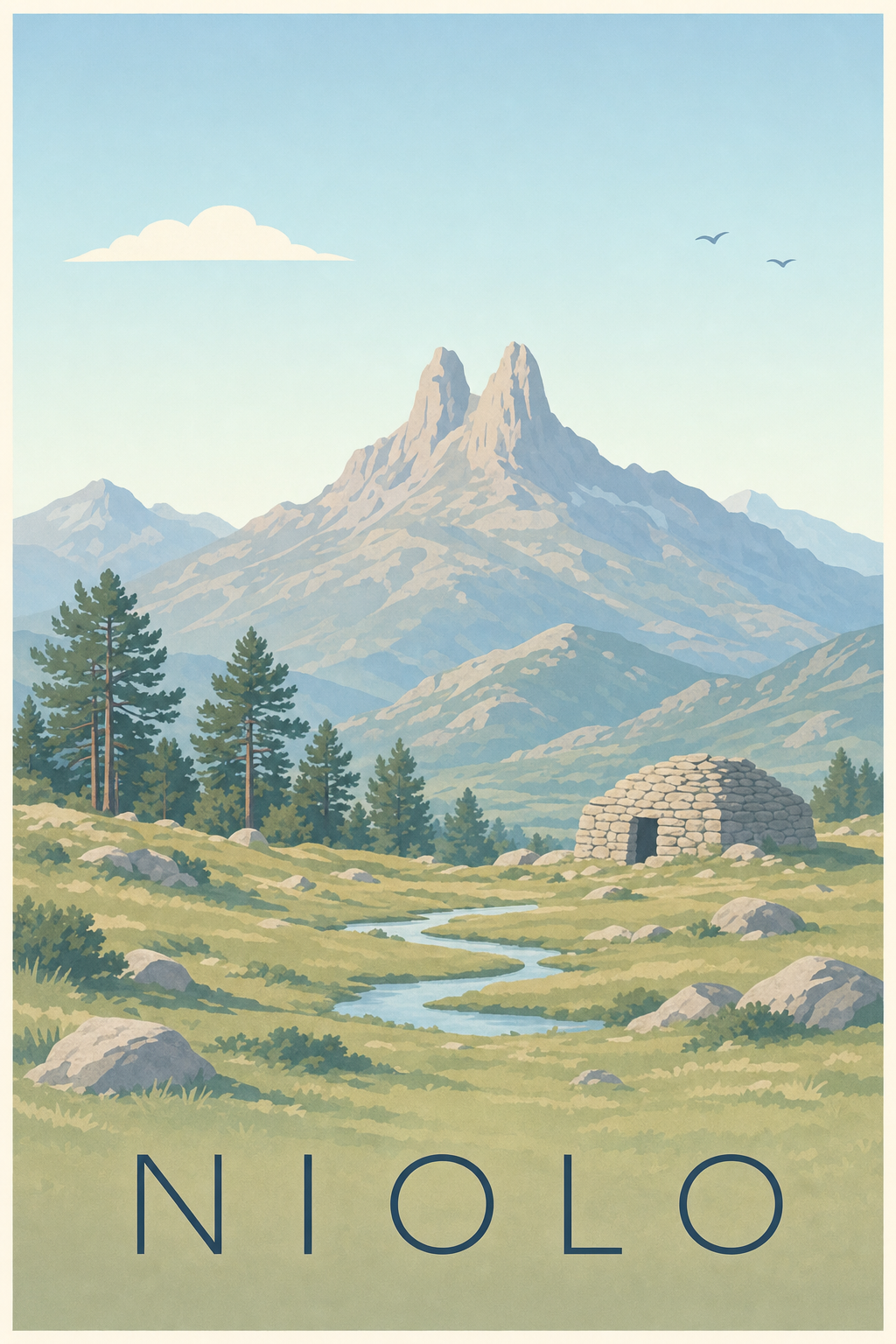 Affiche du Niolo - Poster de la Paglia Orba