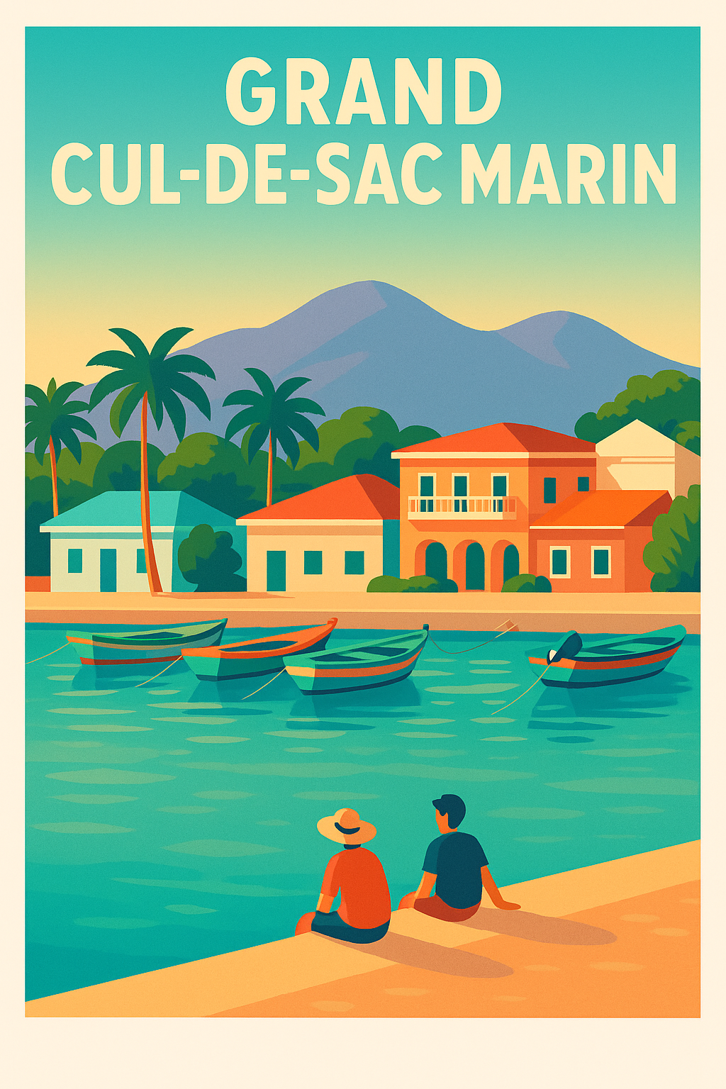 Affiche de Grand Cul-de-Sac Marin - L'évasion tropicale au cœur de la Guadeloupe