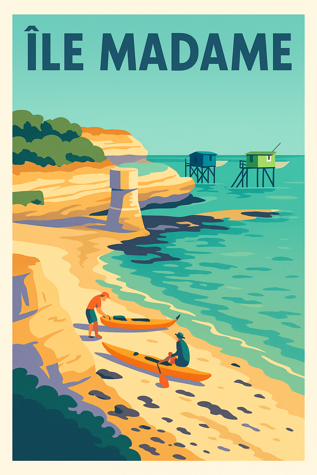 Affiche de Île Madame - L'évasion sauvage au cœur de l'estuaire