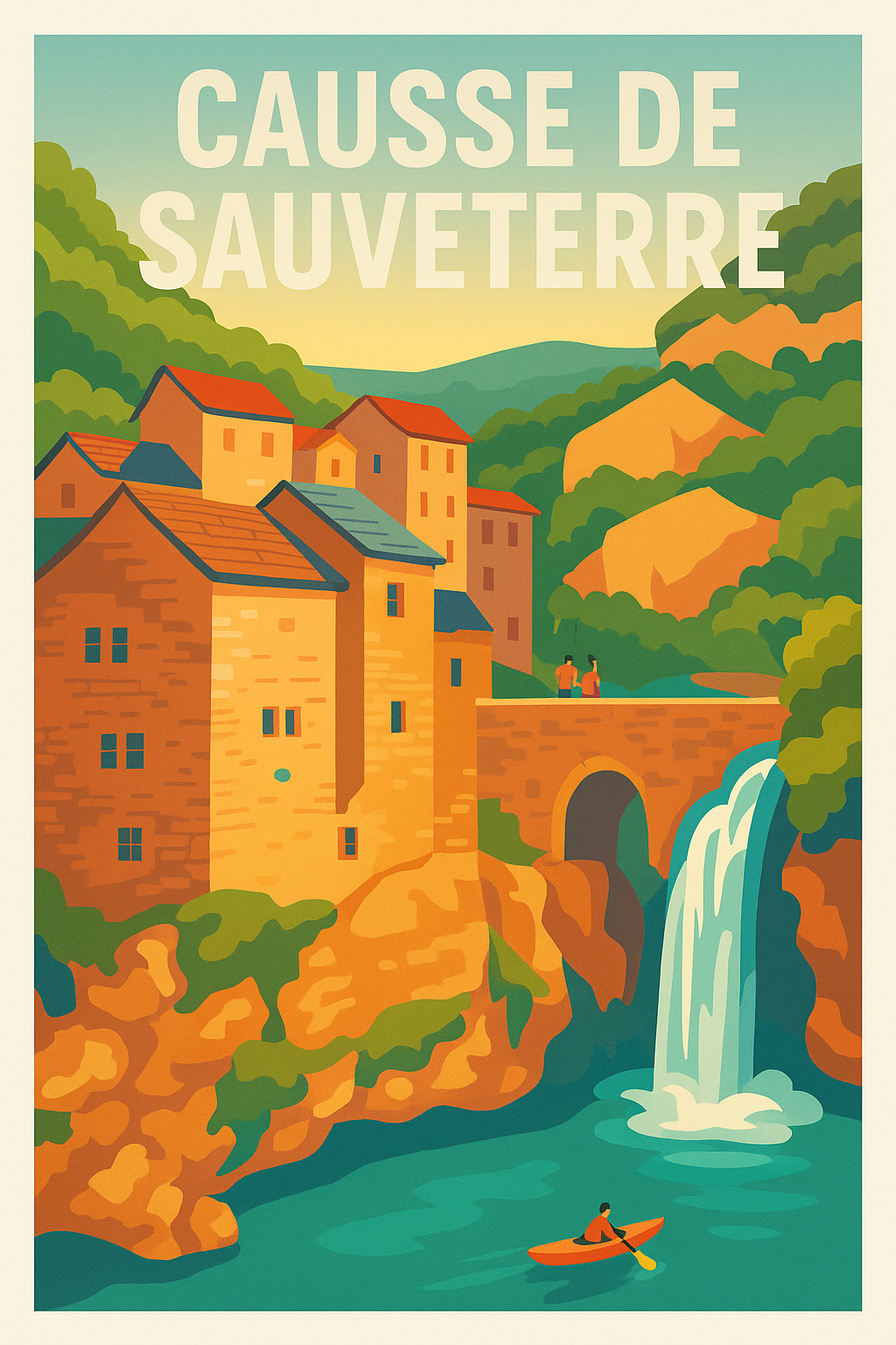Affiche de Causse de Sauveterre - L'éclat sauvage de la Lozère