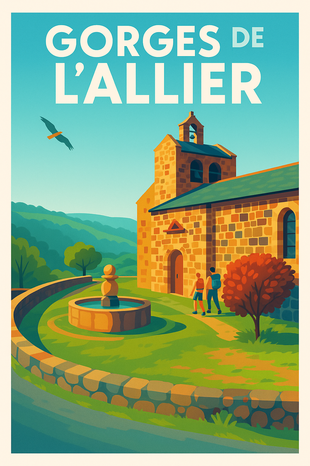 Affiche de Gorges de l'Allier - Une évasion sauvage au cœur de l'Auvergne