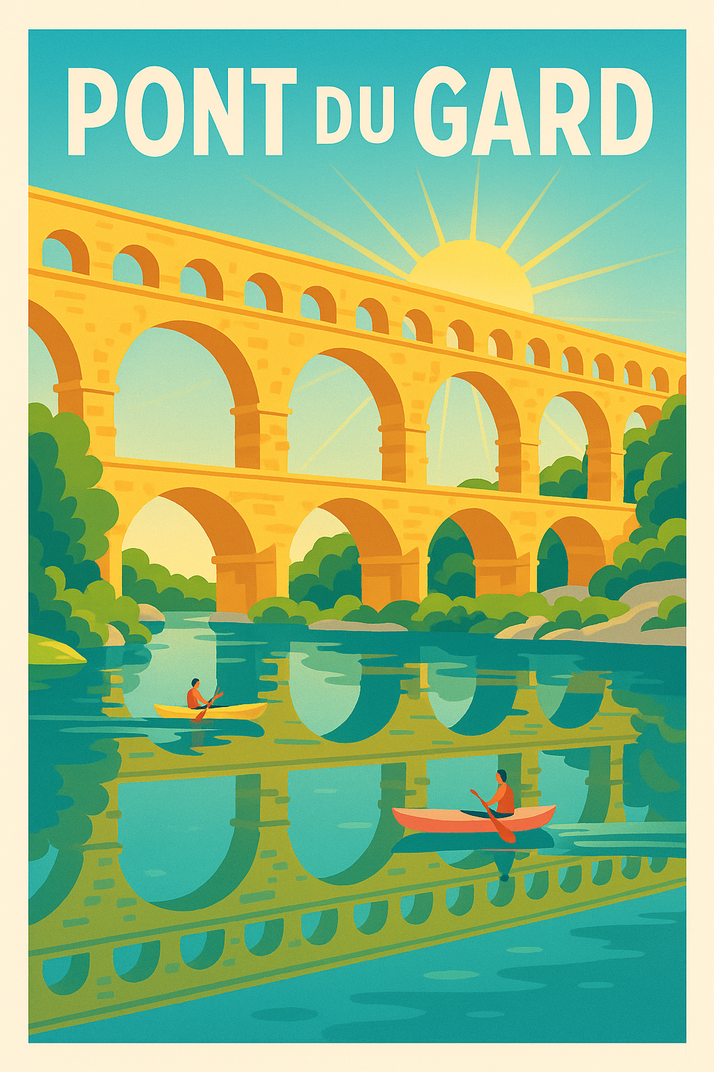 Affiche de Pont du Gard - L'éclat éternel de la Provence