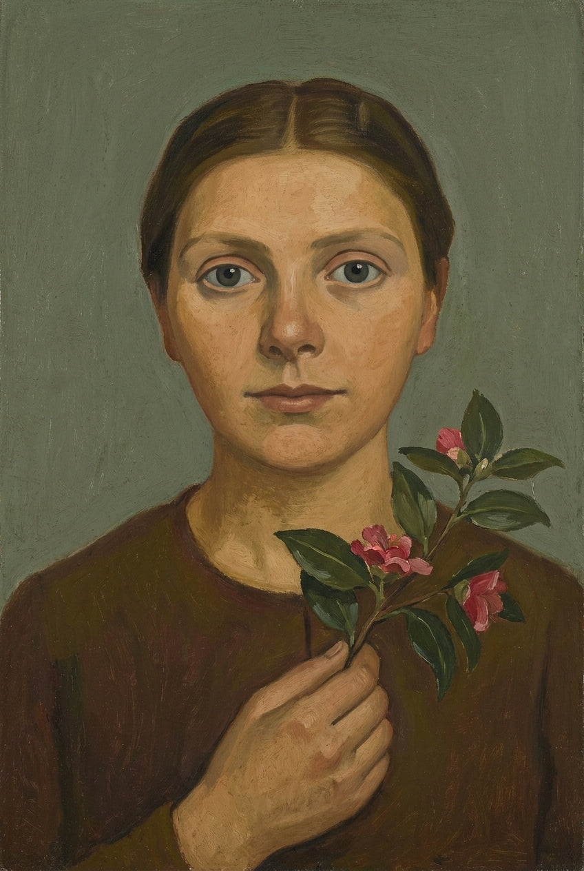 Affiche de Paula Modersohn-Becker, poster portrait