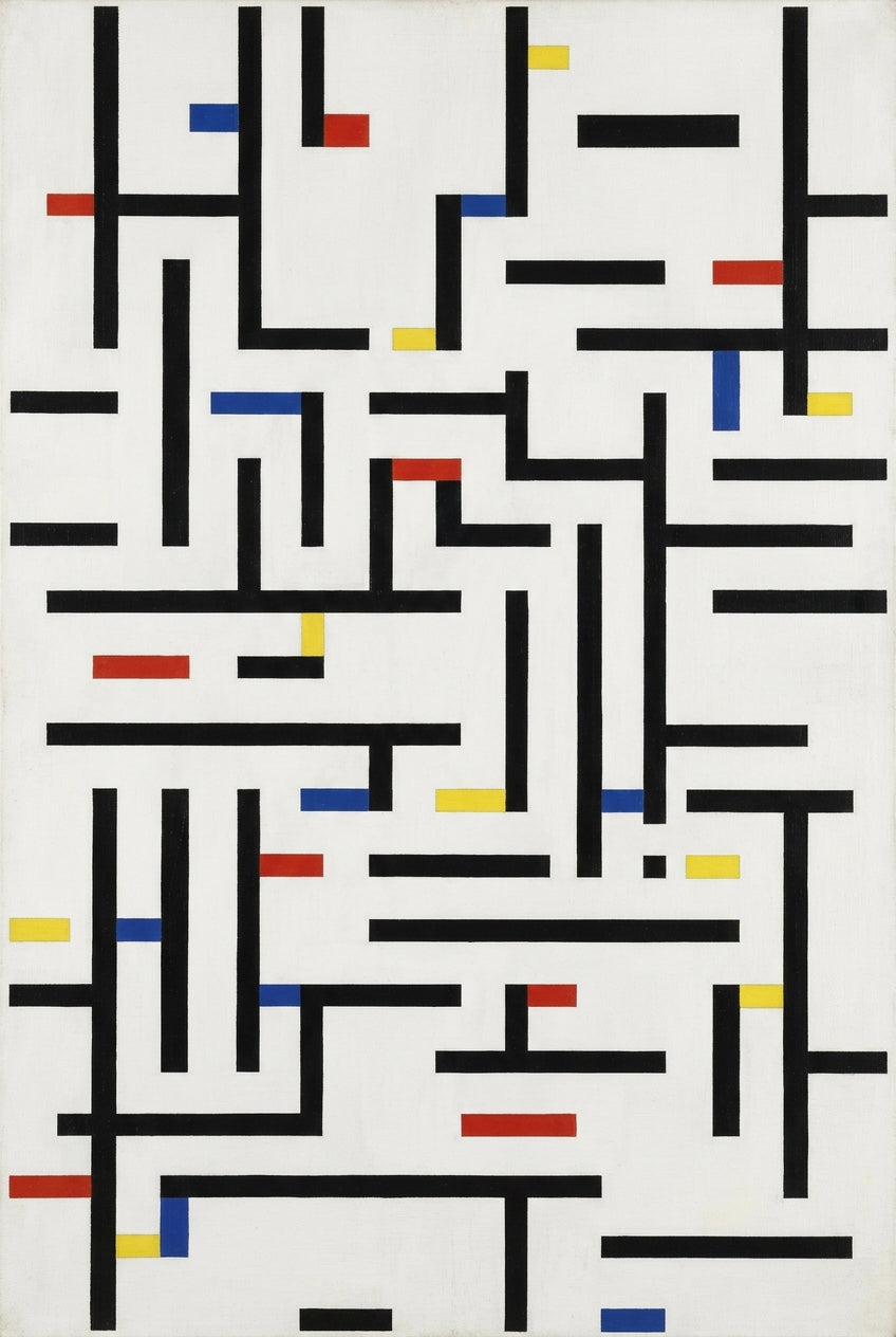 Affiche d'Art Abstrait, poster géométrique moderne