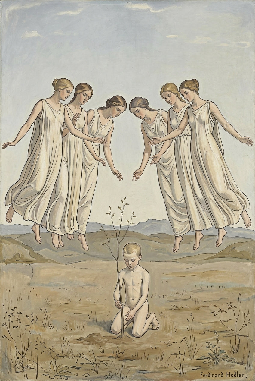 Poster de Ferdinand Hodler, L'Élu art contemporain