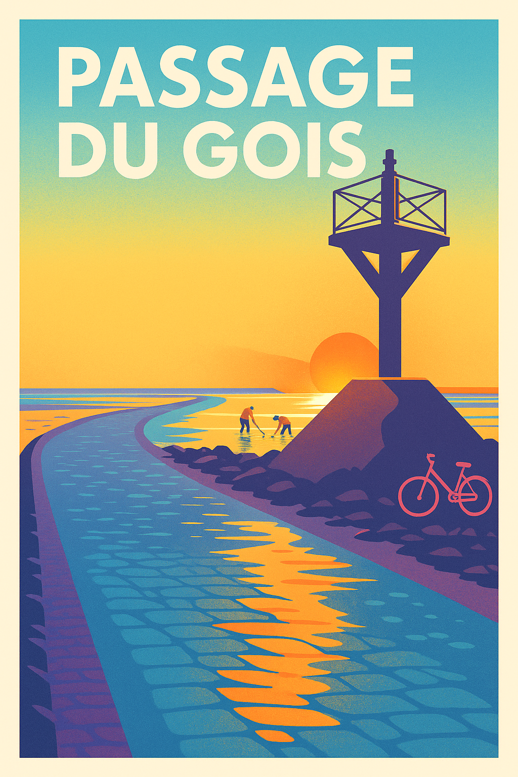 Affiche de Passage du Gois - L'échappée belle entre terre et mer