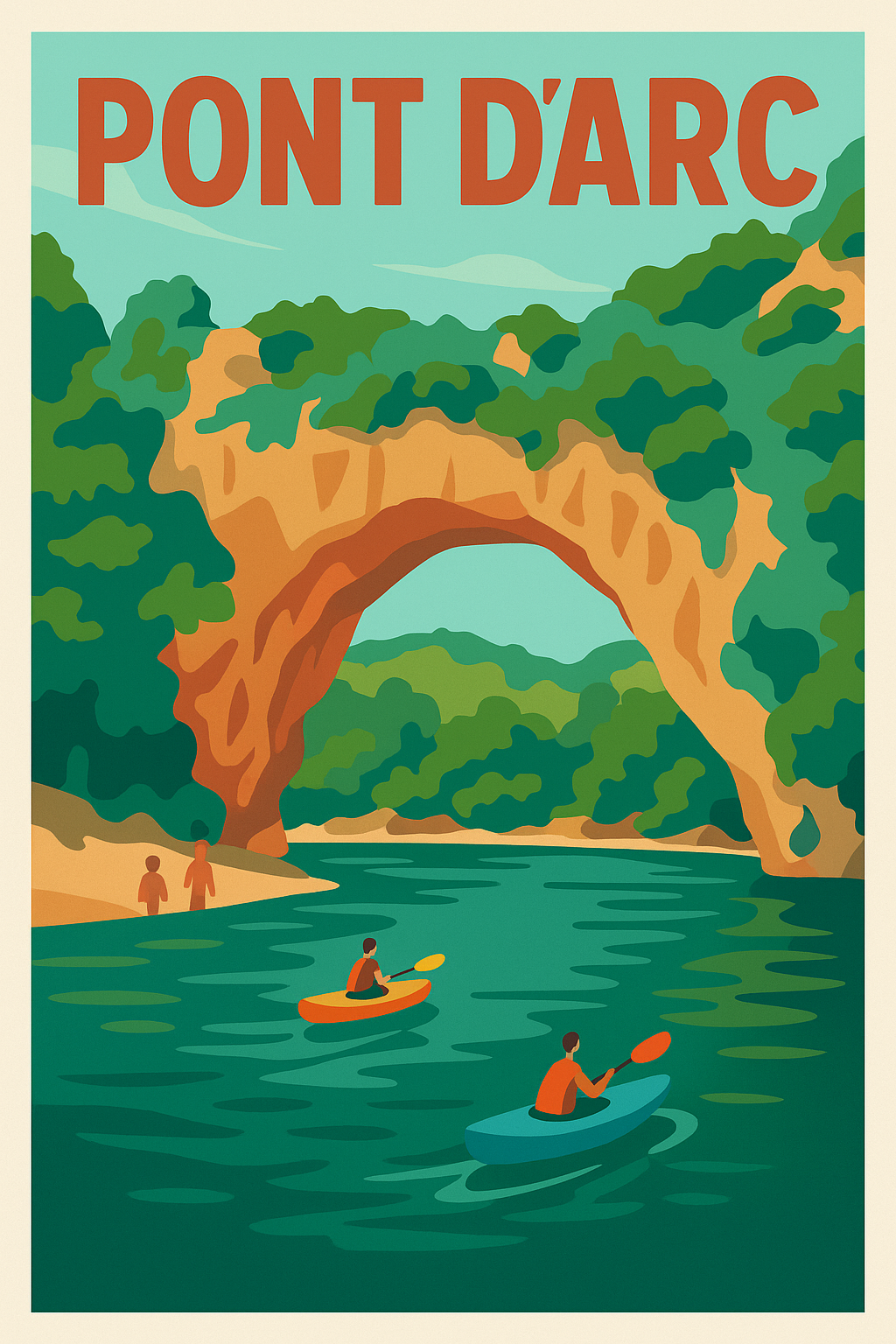 Affiche de Pont d'Arc - L'évasion sauvage au cœur de l'Ardèche