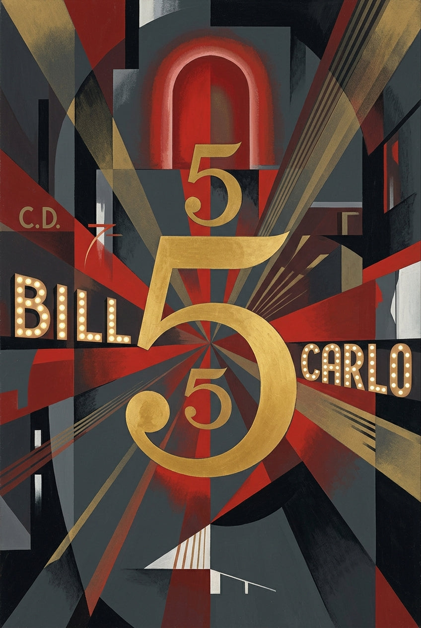 Affiche Charles Demuth, poster Figure 5 in Gold