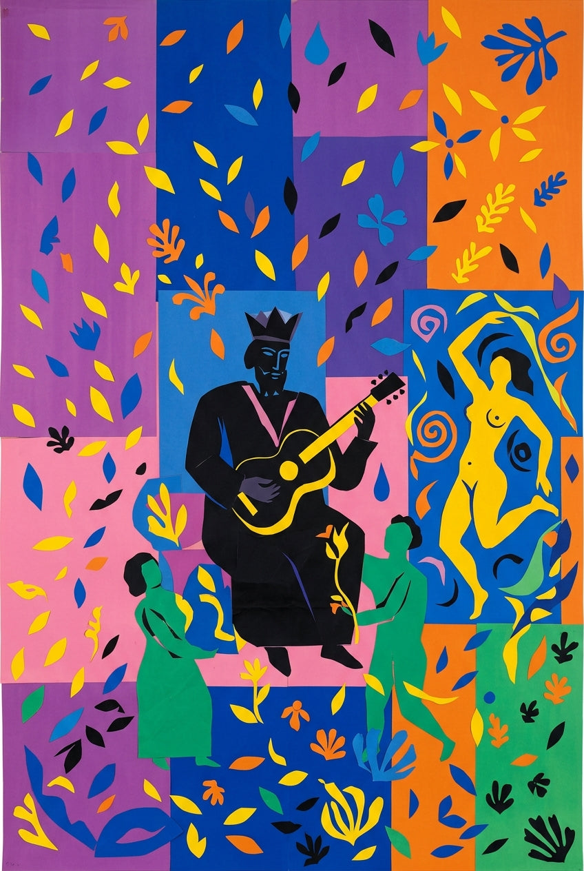 Affiche La Tristesse du Roi, poster Matisse