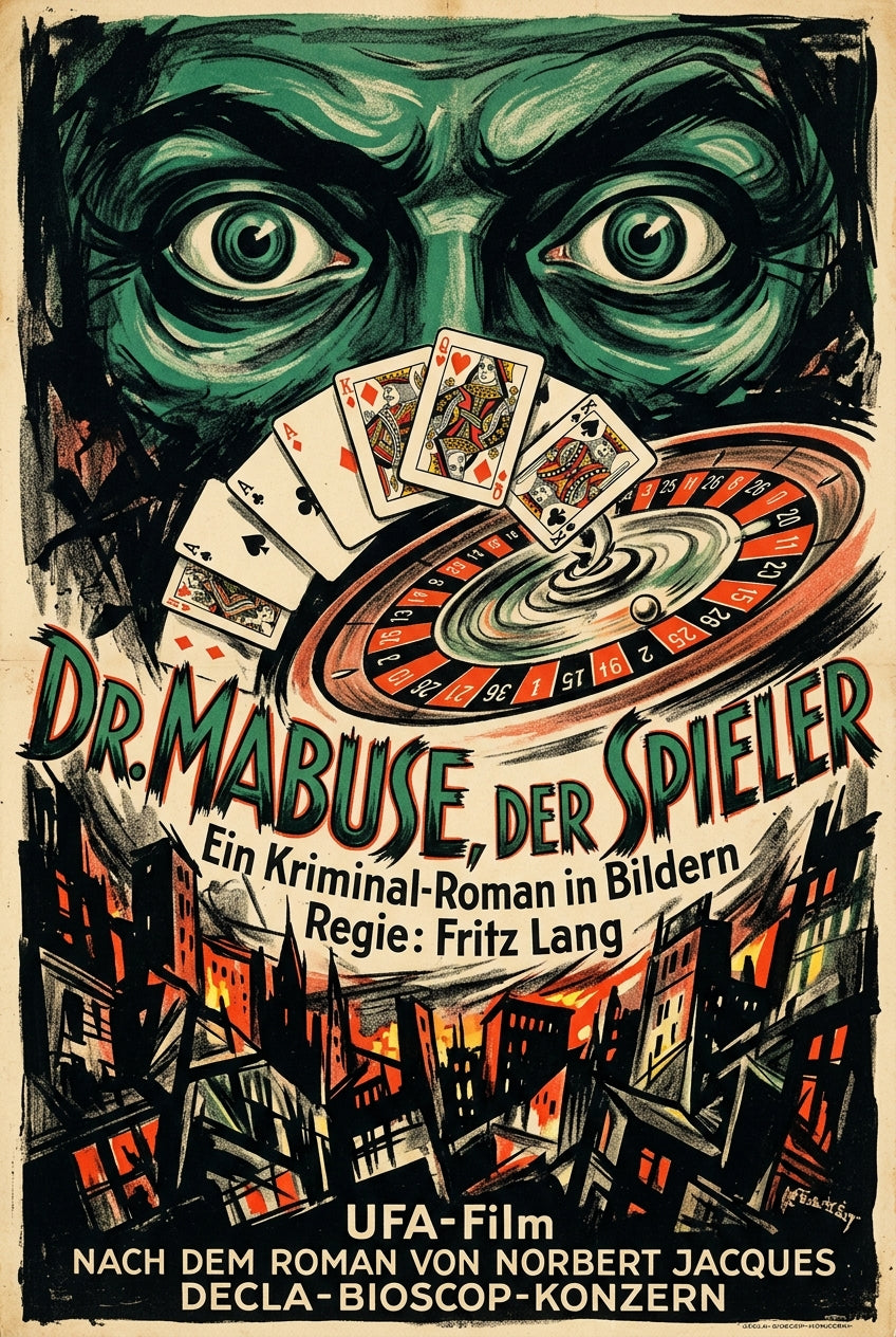 Dr. Mabuse, the Gambler (1922)