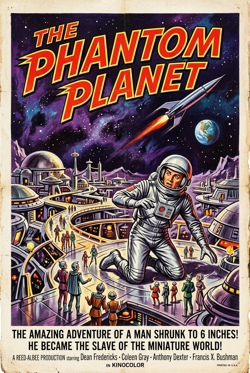 Affiche The Phantom Planet, poster science-fiction