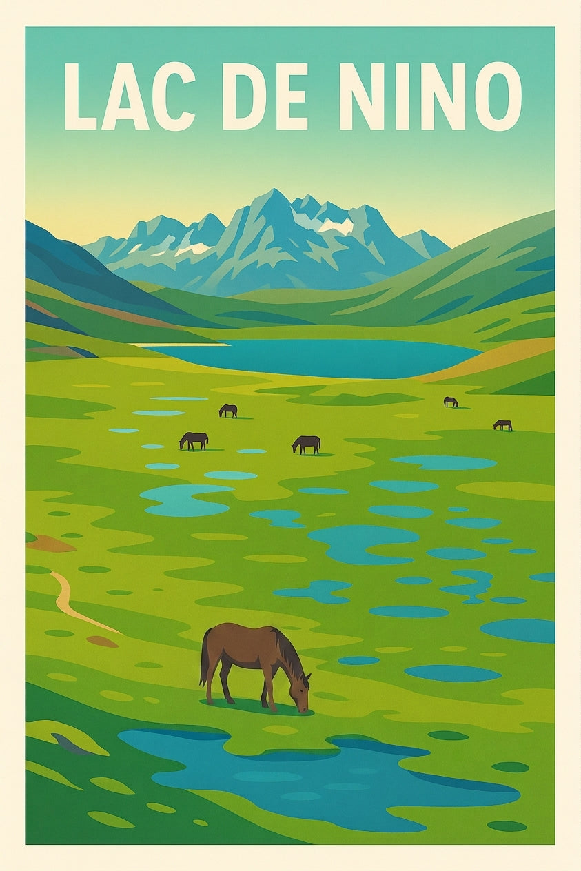 Affiche de Lac de Nino - L'âme sauvage de la Corse dans votre intérieur