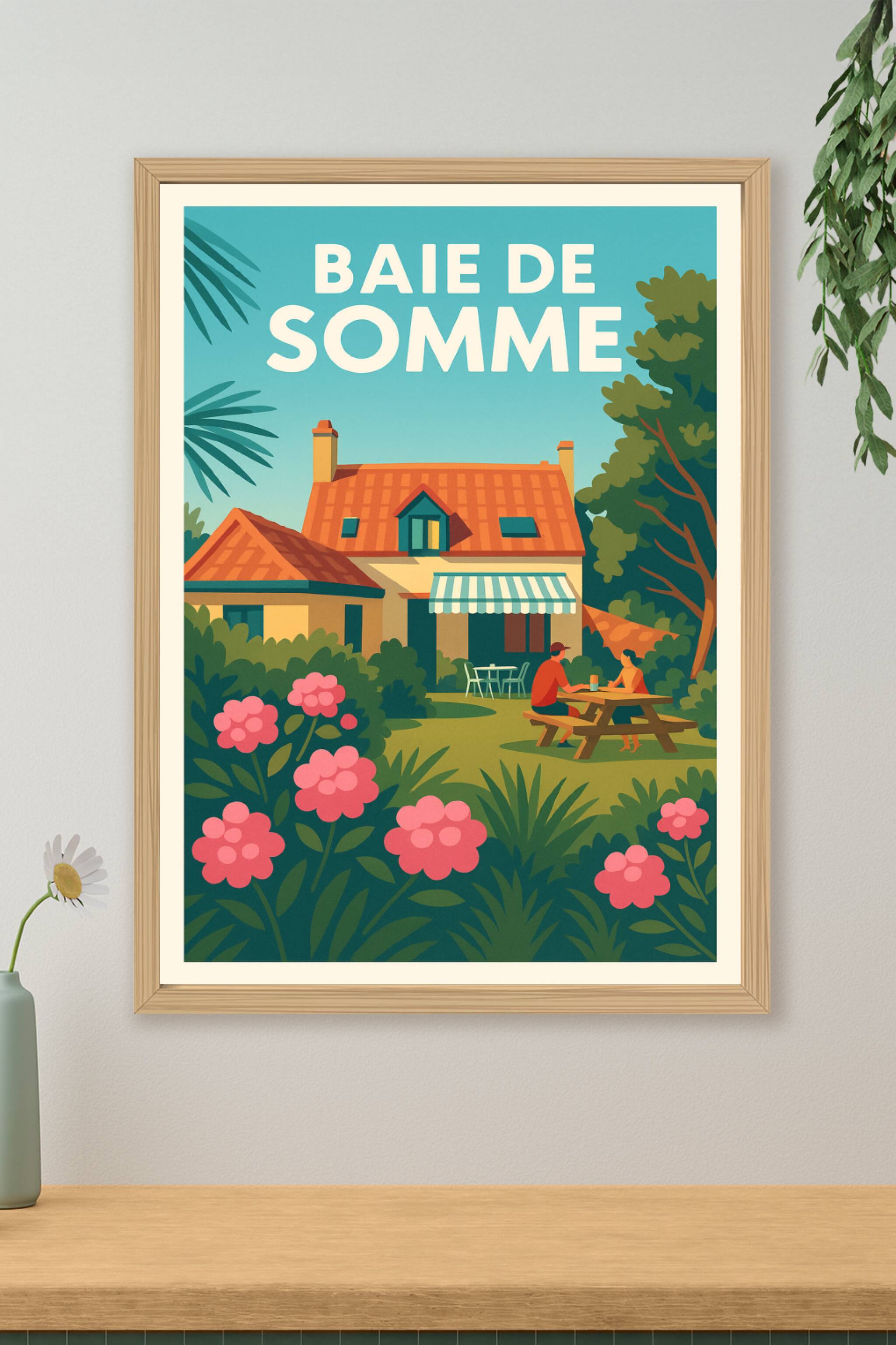 Affiche de Baie de Somme - Escapade bucolique et charme authentique