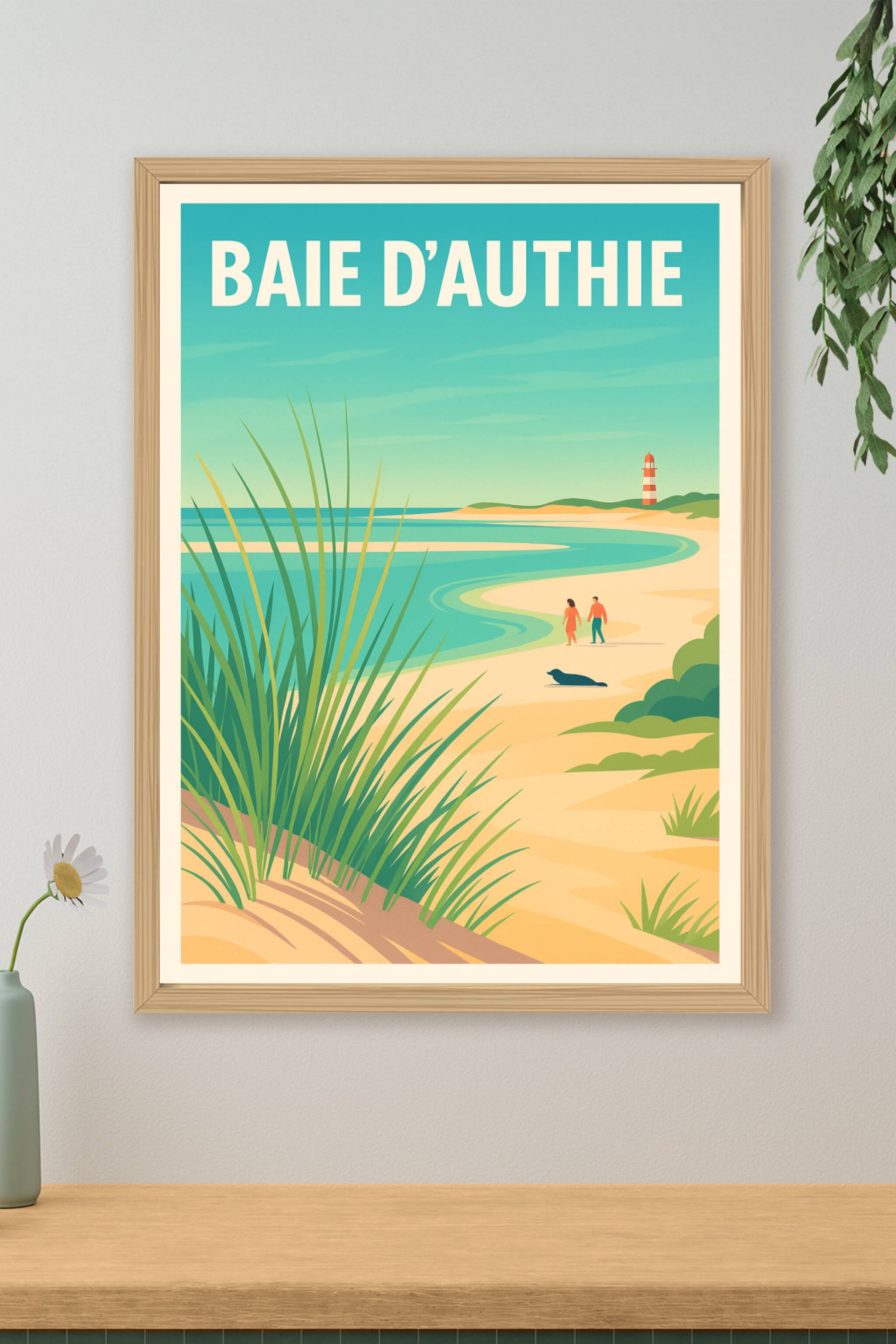 Affiche de Baie d'Authie - L'élégance sauvage de la Côte d'Opale