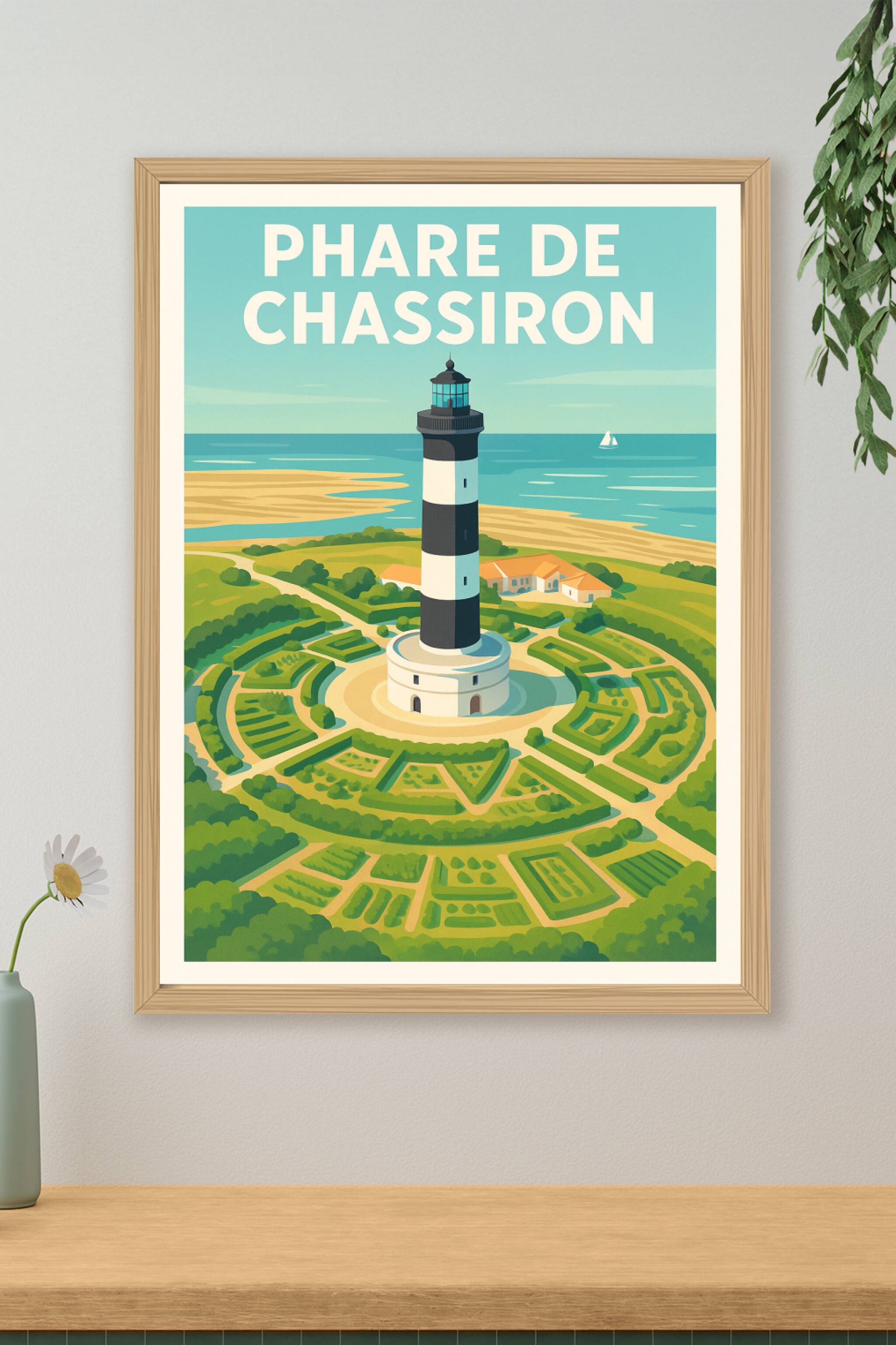 Affiche de Phare de Chassiron - L'éclat majestueux de l'île d'Oléron