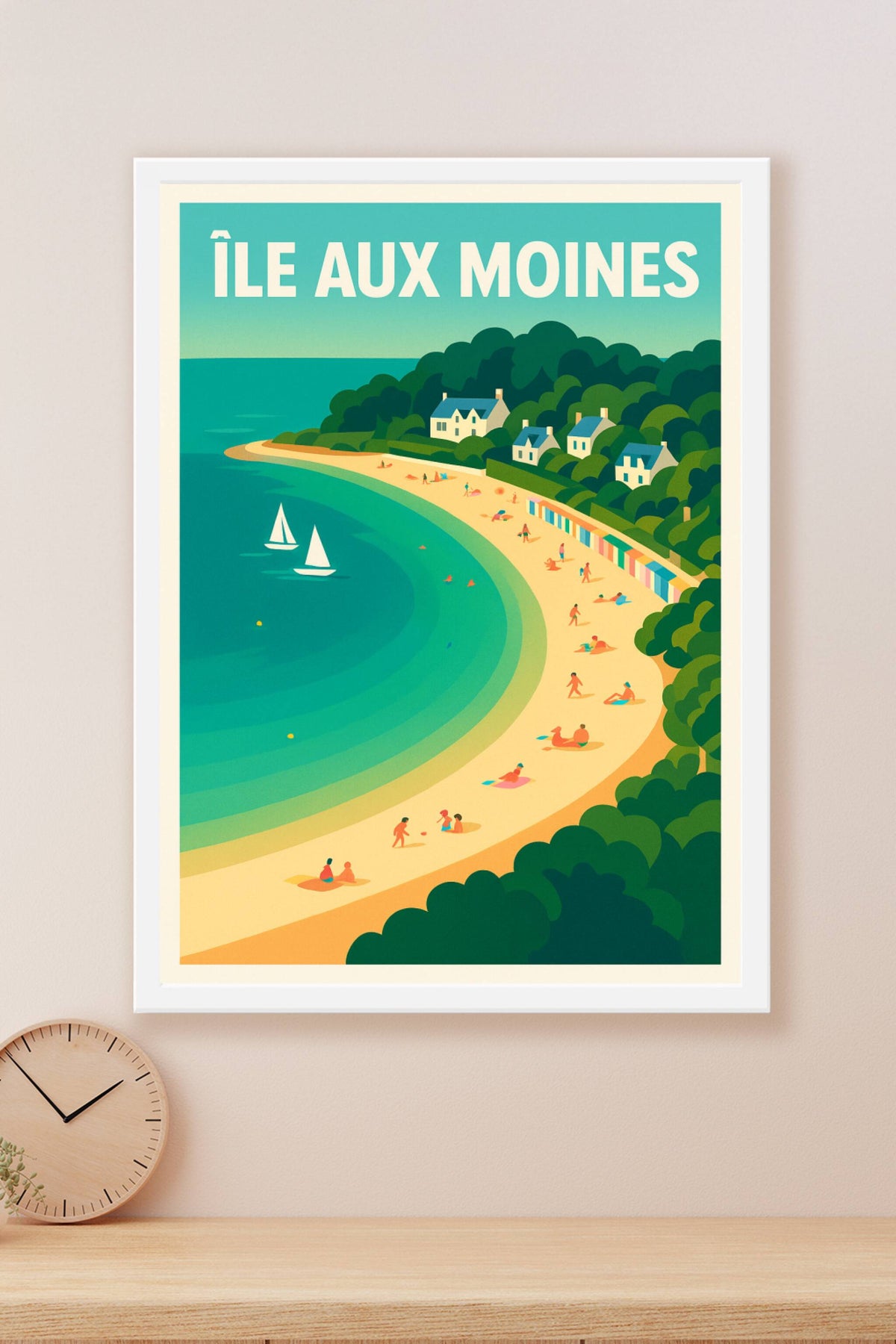 Affiche de Île aux Moines - La perle du Golfe du Morbihan
