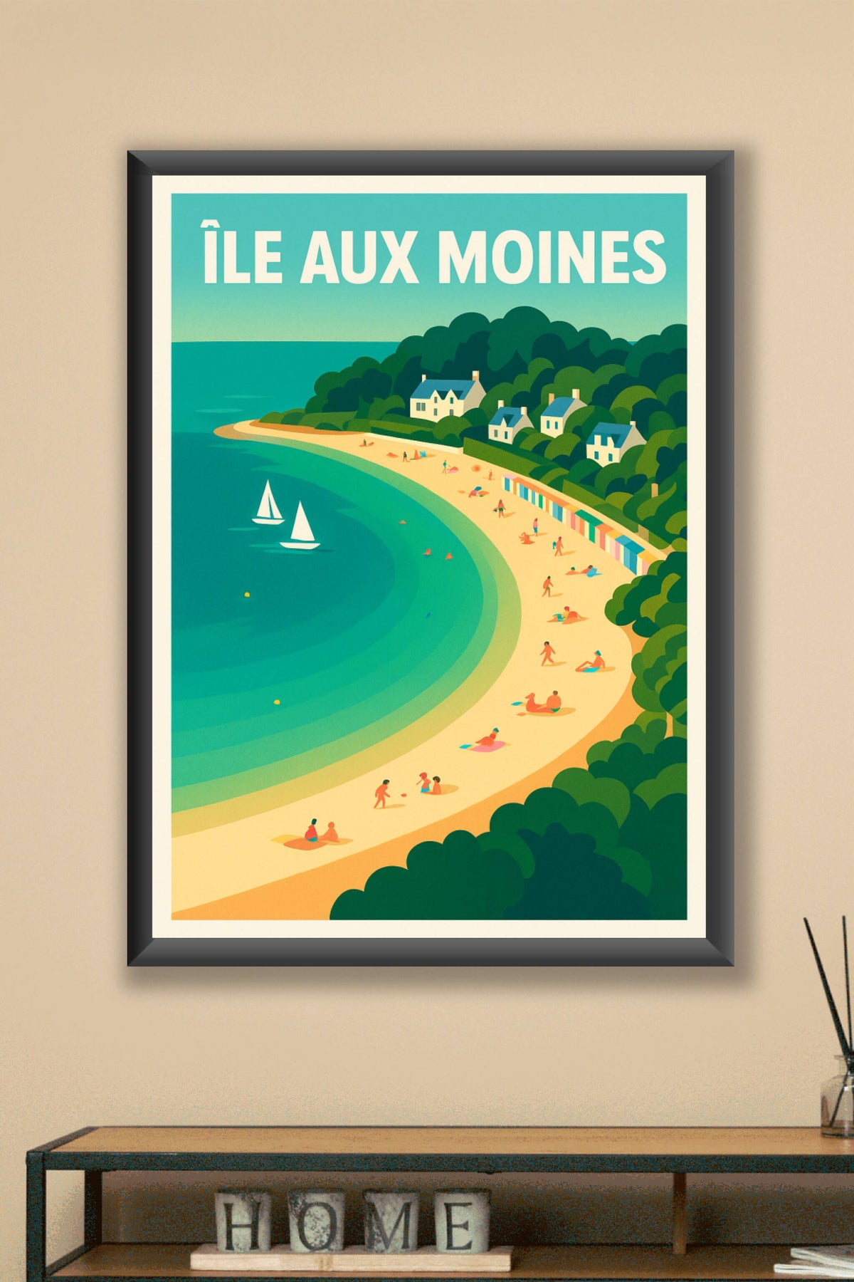Affiche de Île aux Moines - La perle du Golfe du Morbihan