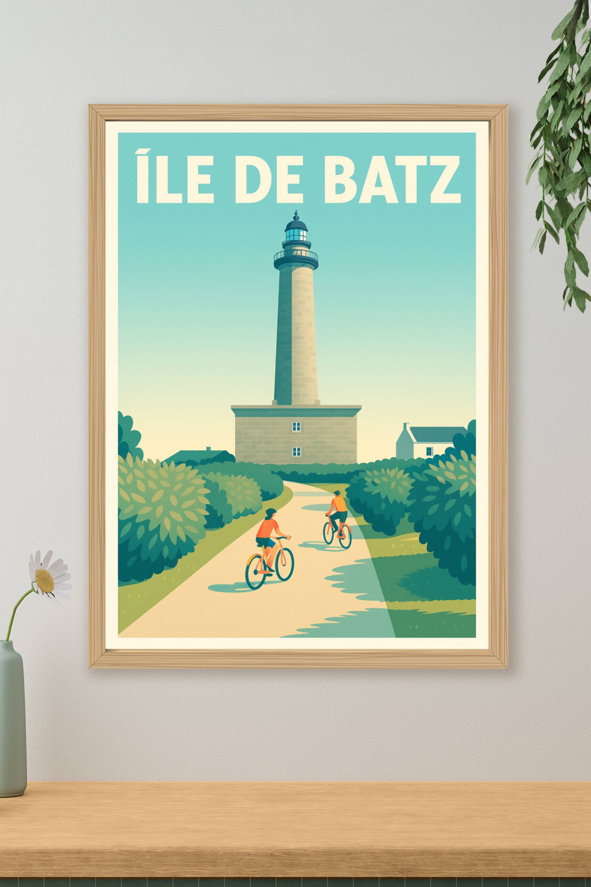 Affiche de Île de Batz - Évasion bretonne au pied du grand phare
