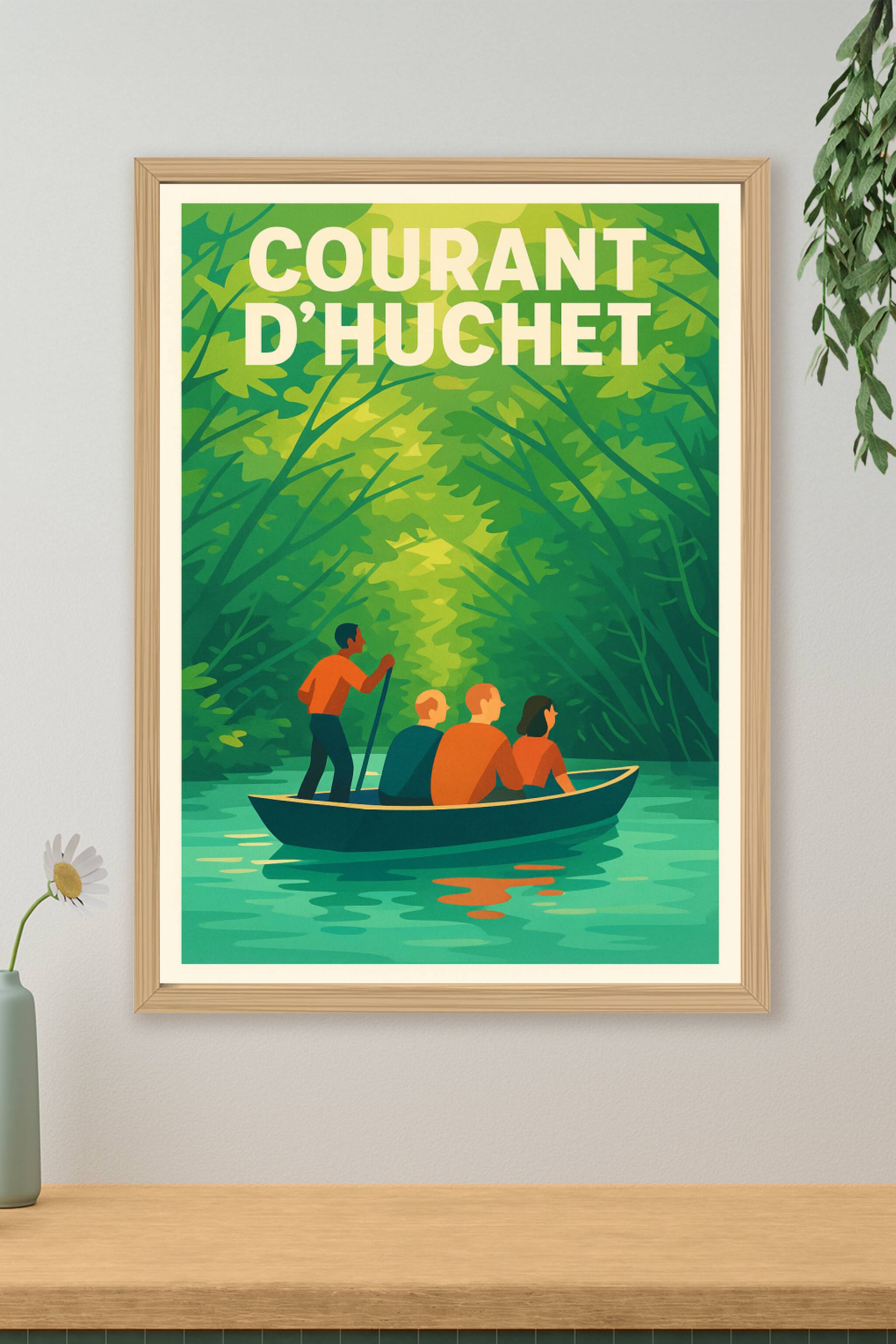 Affiche de Courant d'Huchet - L'Amazonie Landaise s'invite chez vous