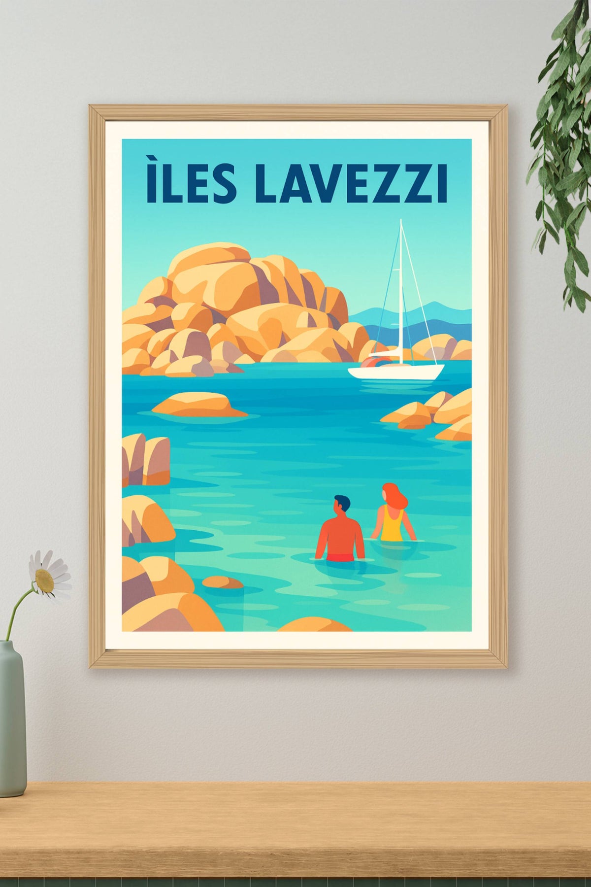 Affiche de Îles Lavezzi - Le paradis sauvage de la Corse