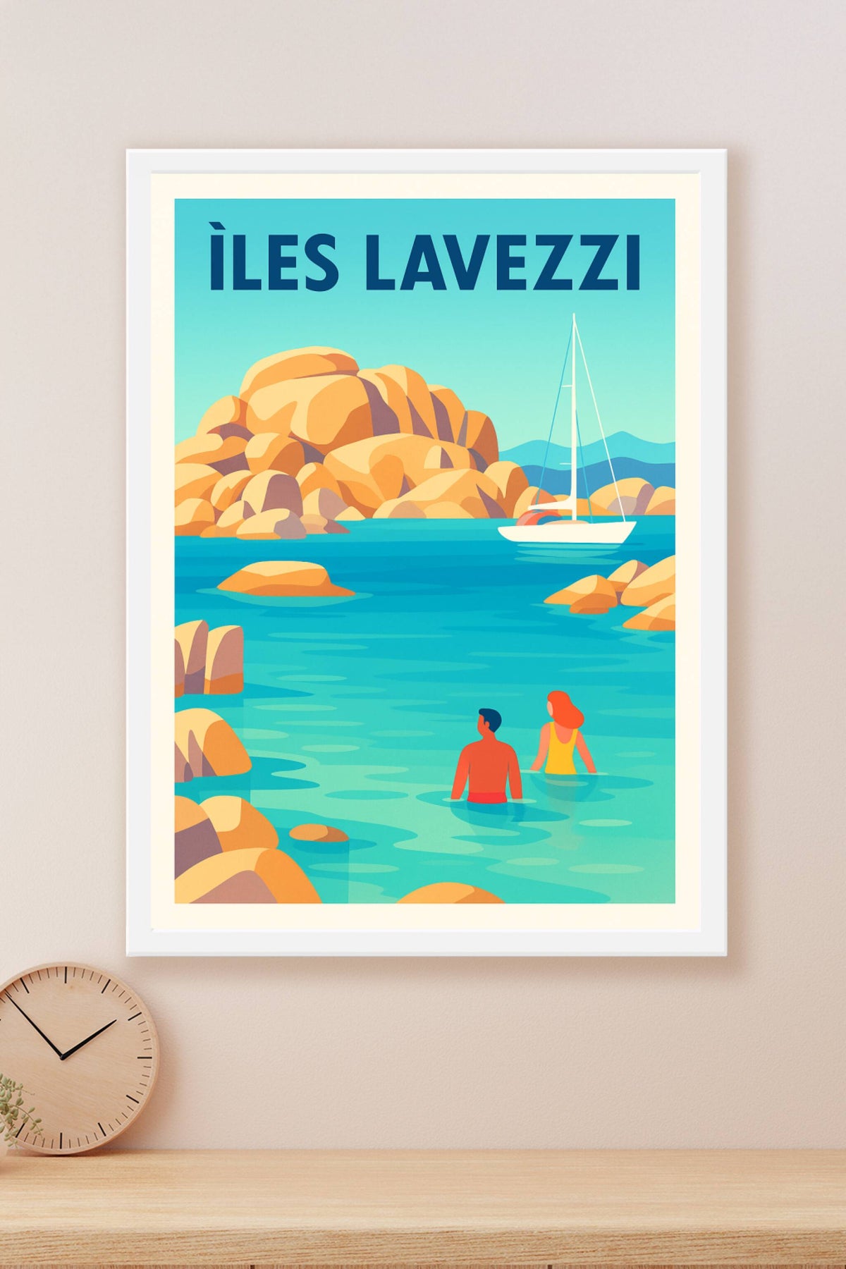 Affiche de Îles Lavezzi - Le paradis sauvage de la Corse