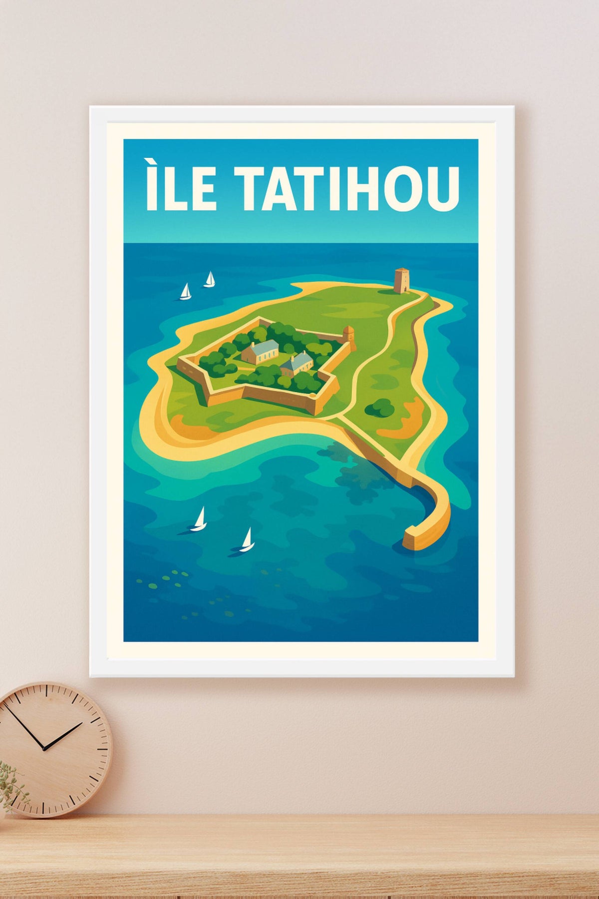 Affiche de Île Tatihou - L'écrin fortifié du Cotentin