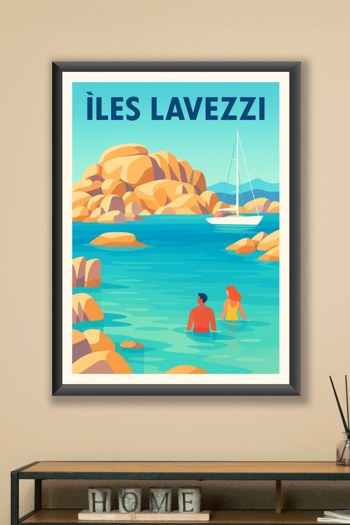 Affiche de Îles Lavezzi - Le paradis sauvage de la Corse