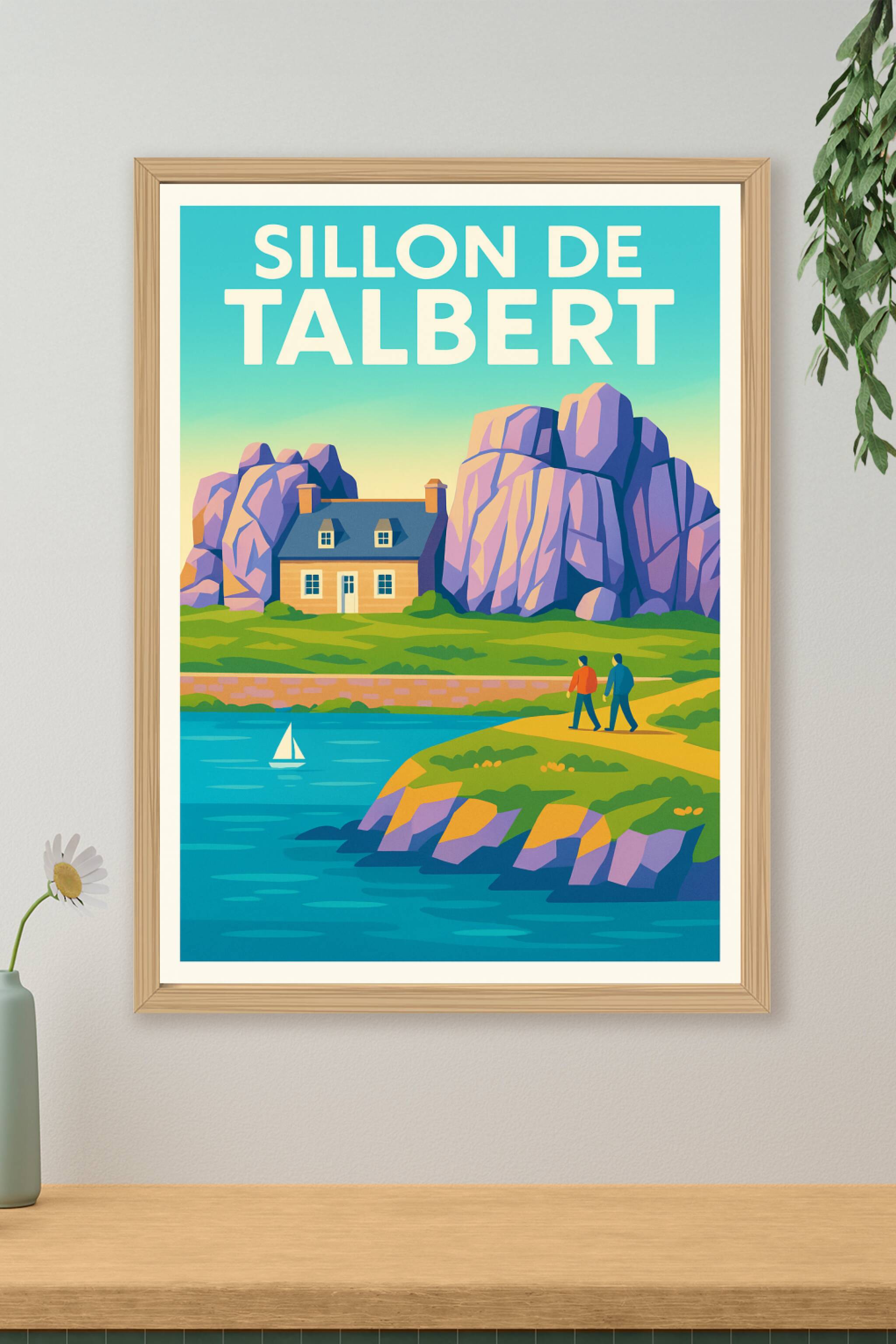 Affiche de Sillon de Talbert - Escapade sauvage en terre bretonne