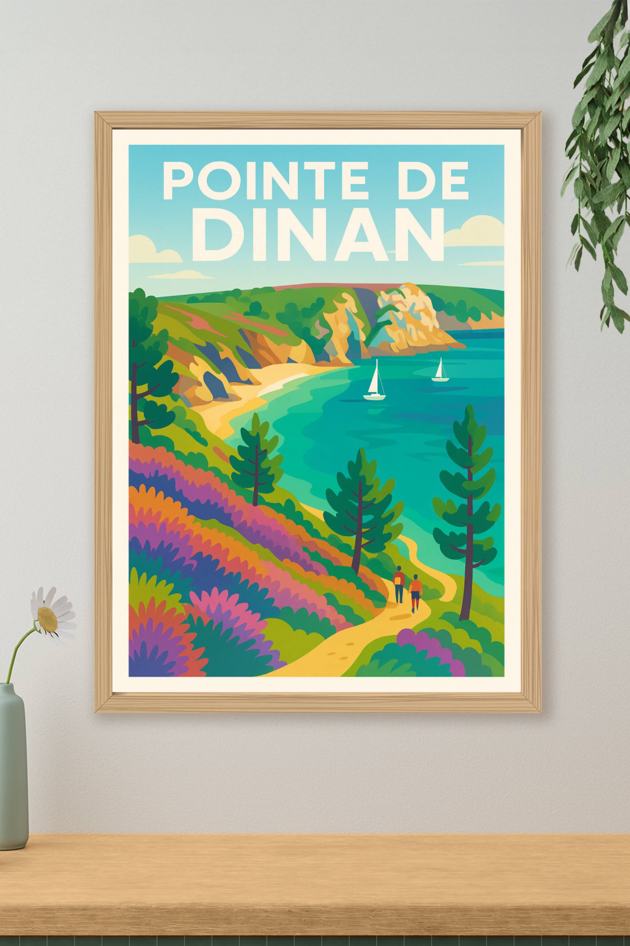 Affiche de Pointe de Dinan - L'évasion sauvage au cœur de la presqu'île de Crozon