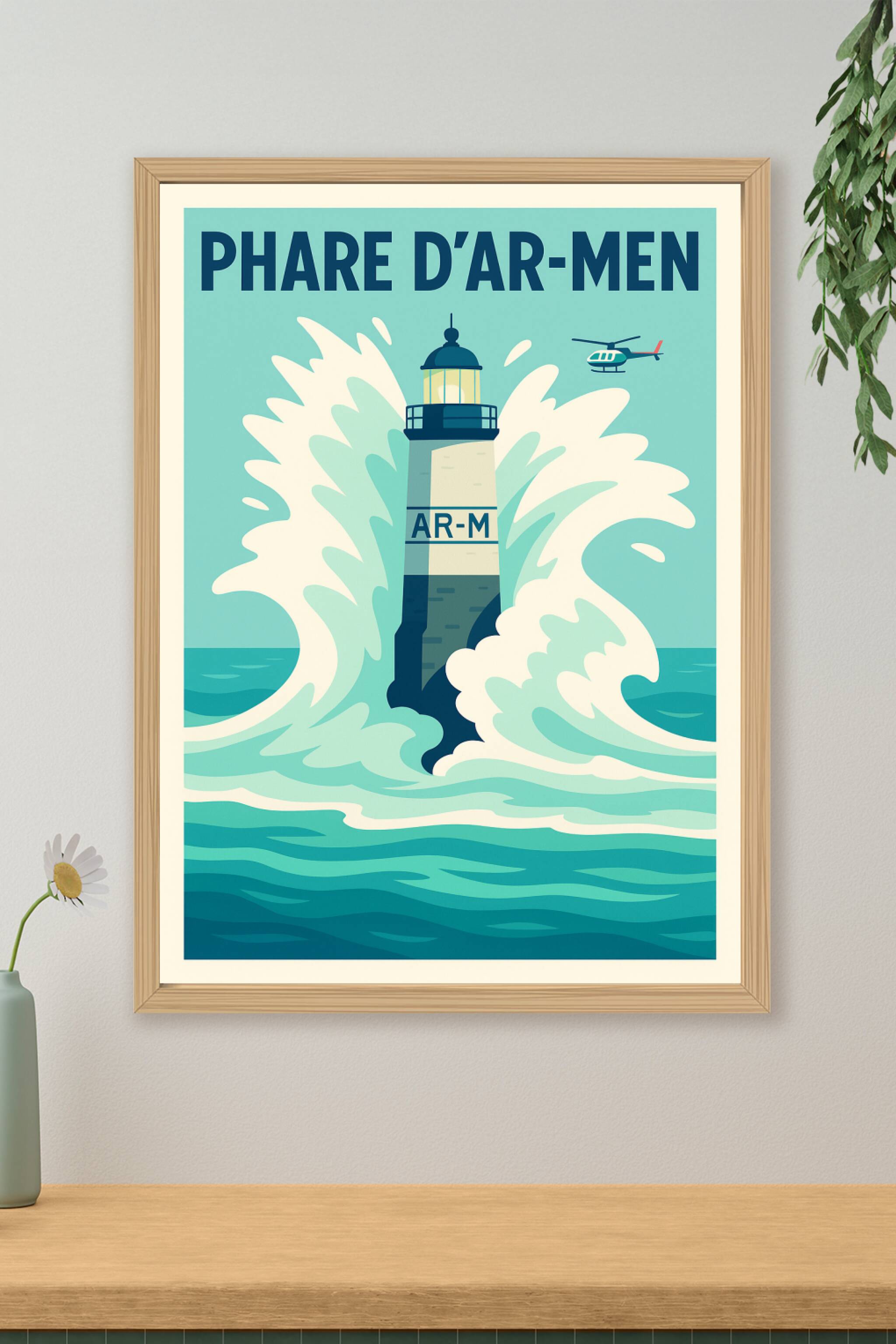 Affiche de Phare d'Ar-Men - L'Enfer des Enfers au cœur des vagues