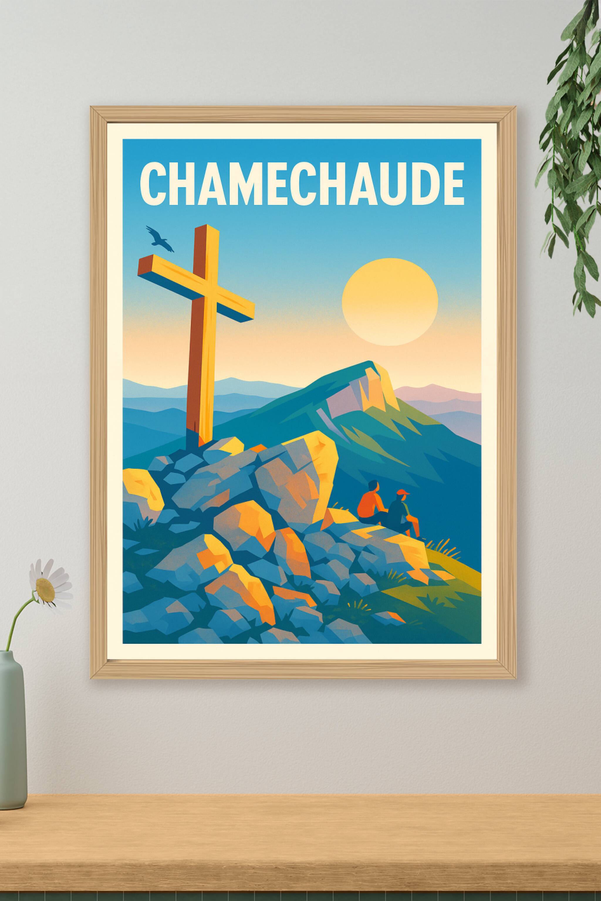 Affiche de Chamechaude - Le sommet majestueux de la Chartreuse