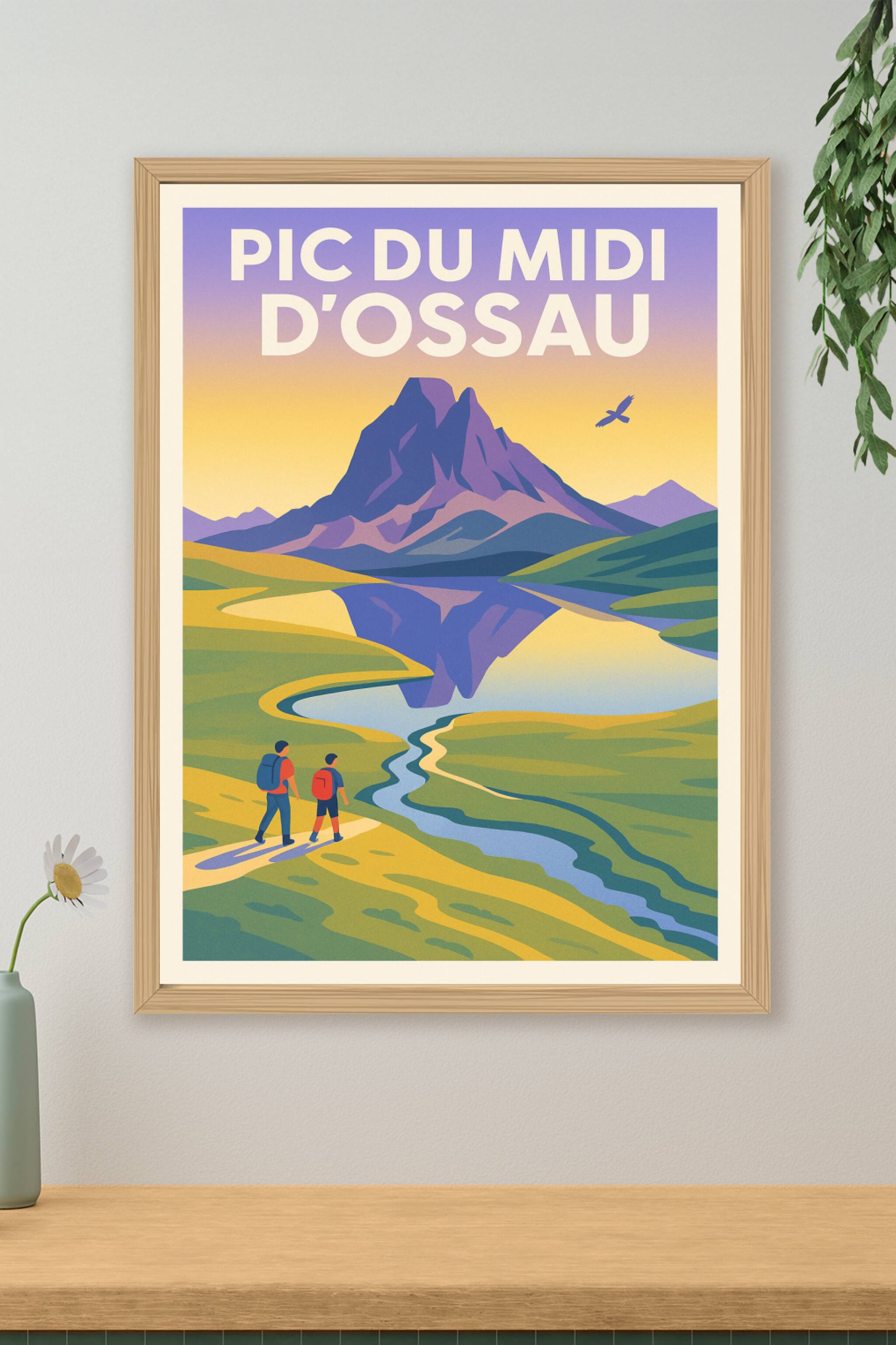 Affiche de Pic du Midi d'Ossau - L'âme majestueuse des Pyrénées