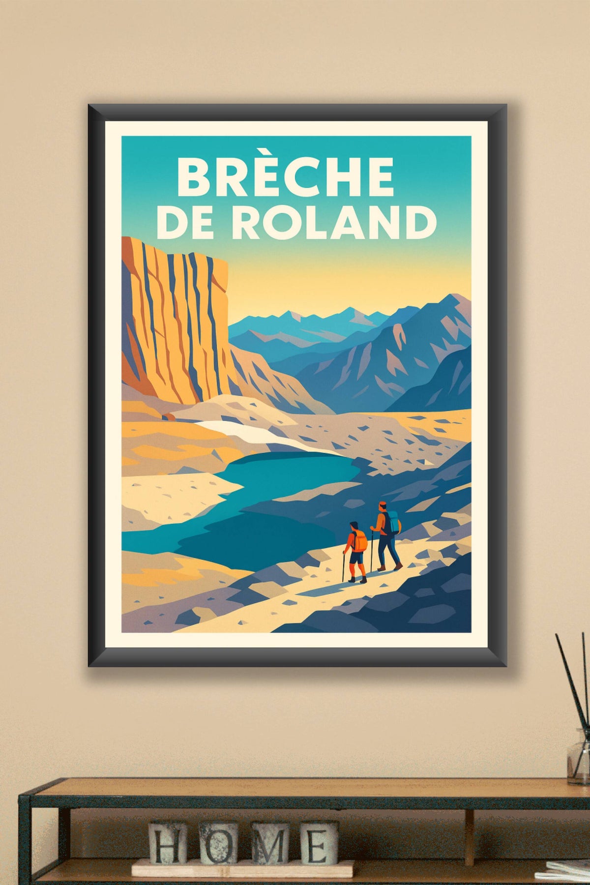 Affiche de Brèche de Roland - L'épopée majestueuse des Pyrénées