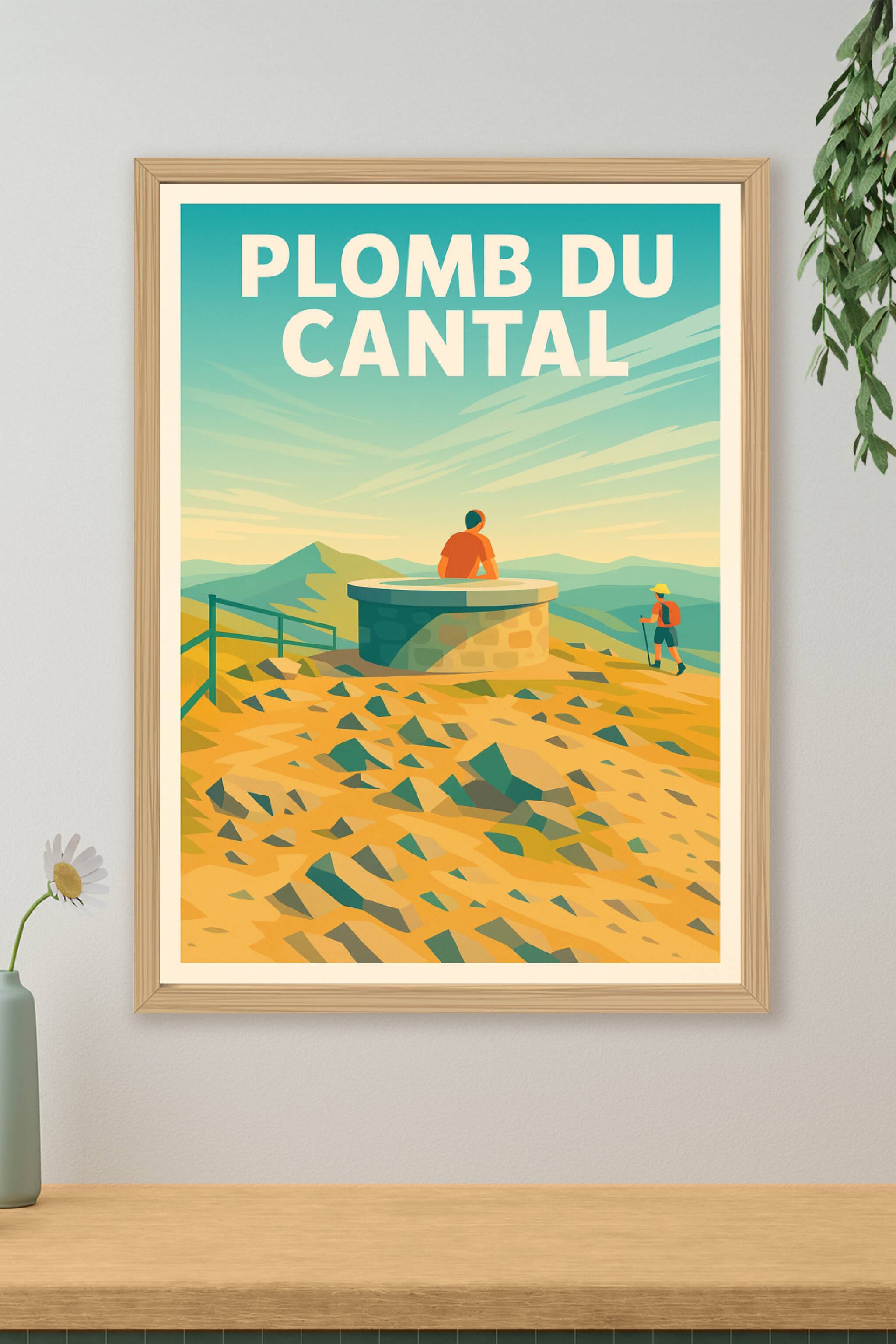 Affiche de Plomb du Cantal - Prenez de la hauteur au sommet de l'Auvergne