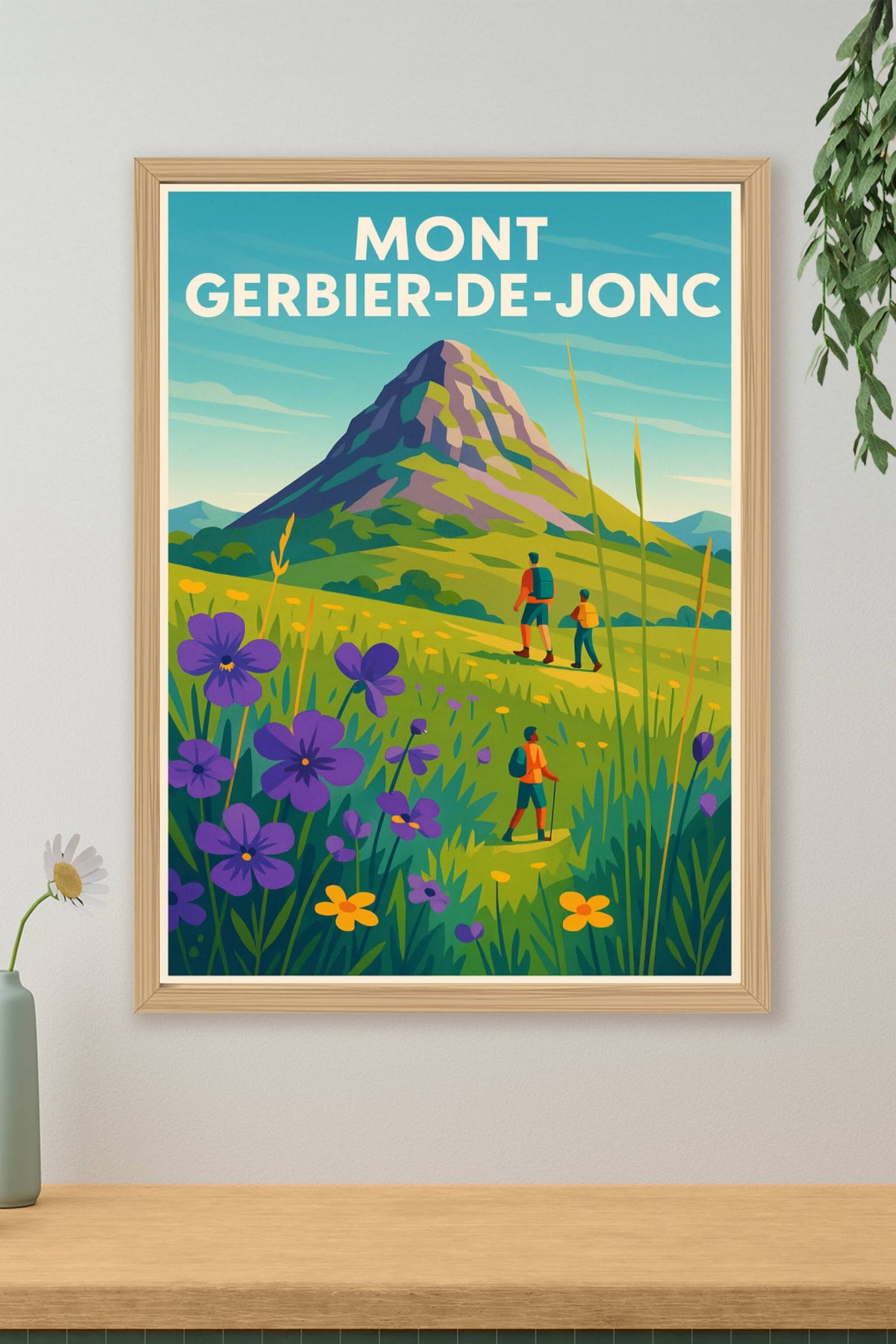 Affiche de Mont Gerbier-de-Jonc - Évadez-vous aux sources de la Loire