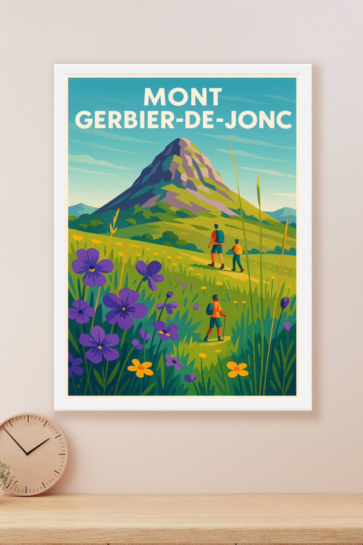 Affiche de Mont Gerbier-de-Jonc - Évadez-vous aux sources de la Loire
