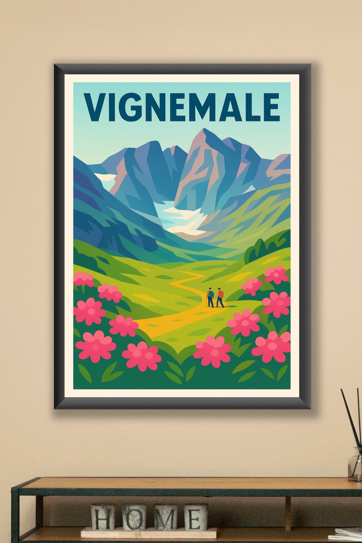 Affiche de Vignemale - Le sommet majestueux des Pyrénées