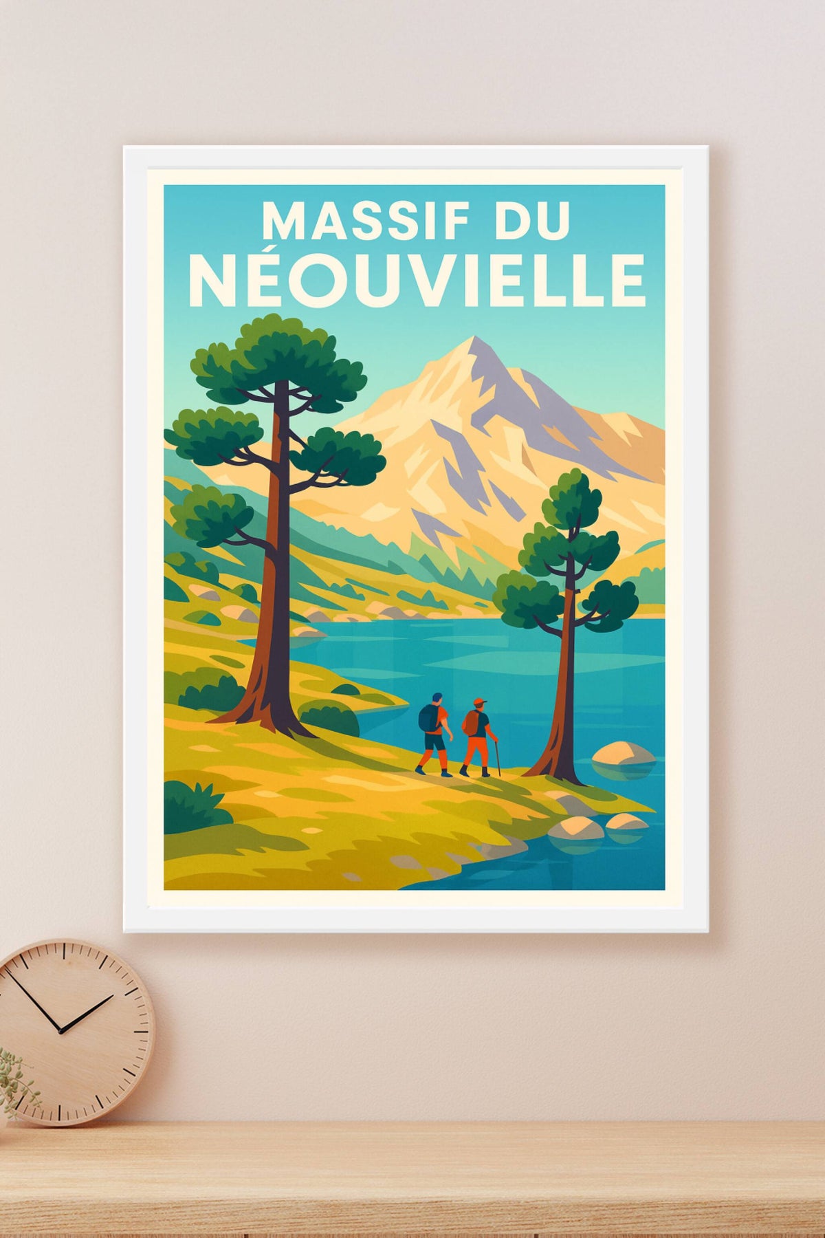 Affiche de Massif du Néouvielle - L'éclat sauvage des sommets pyrénéens