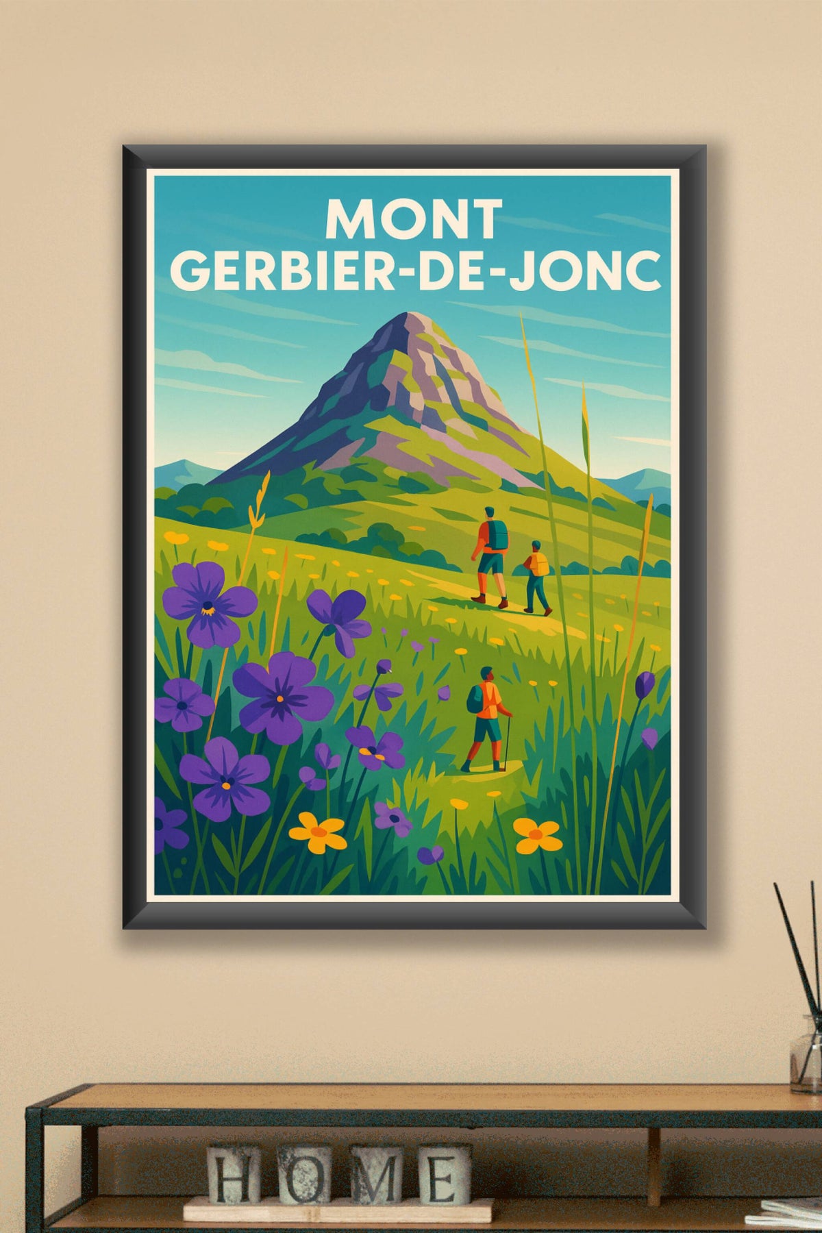 Affiche de Mont Gerbier-de-Jonc - Évadez-vous aux sources de la Loire