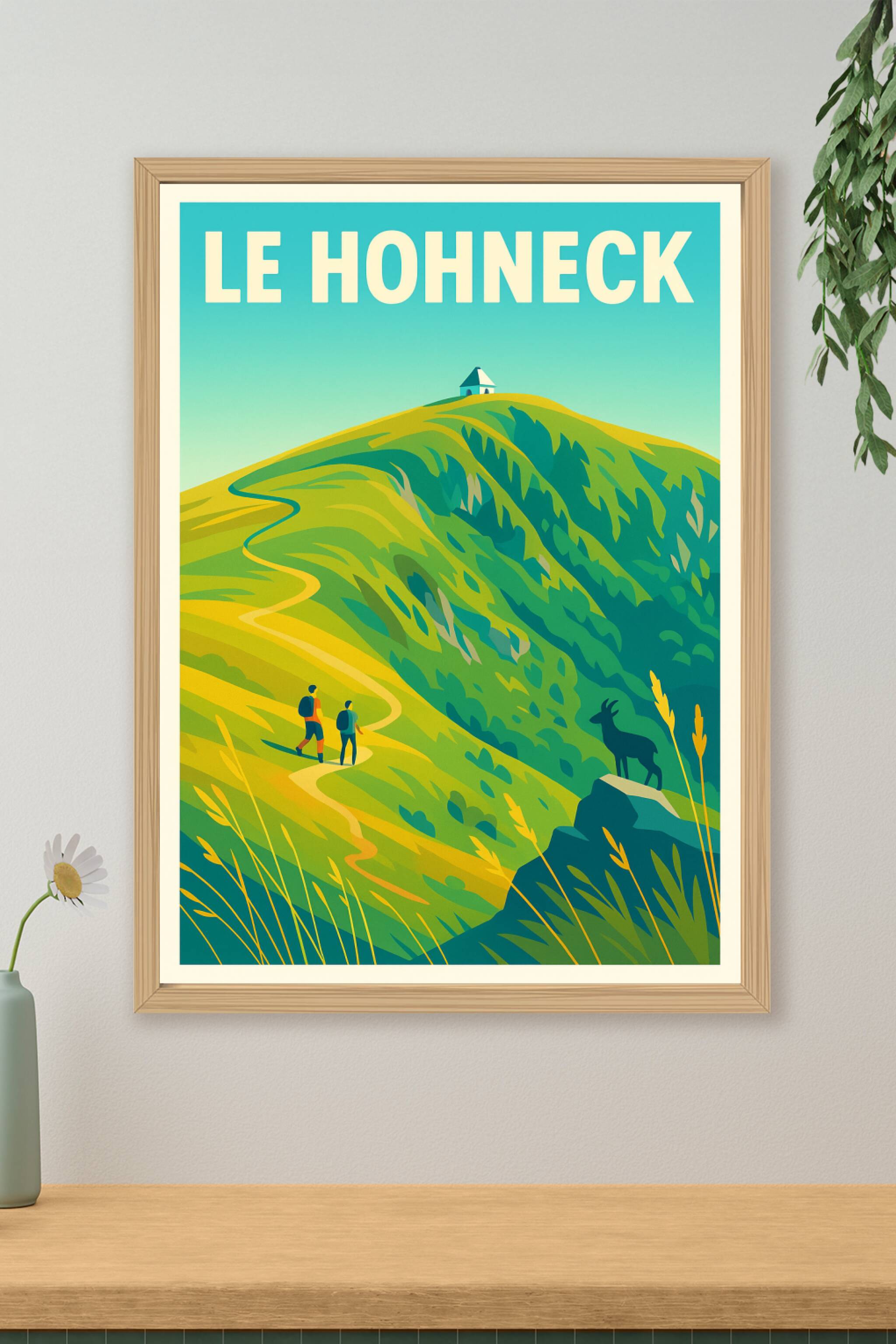 Affiche de Le Hohneck - Sommet des Vosges et Nature Sauvage